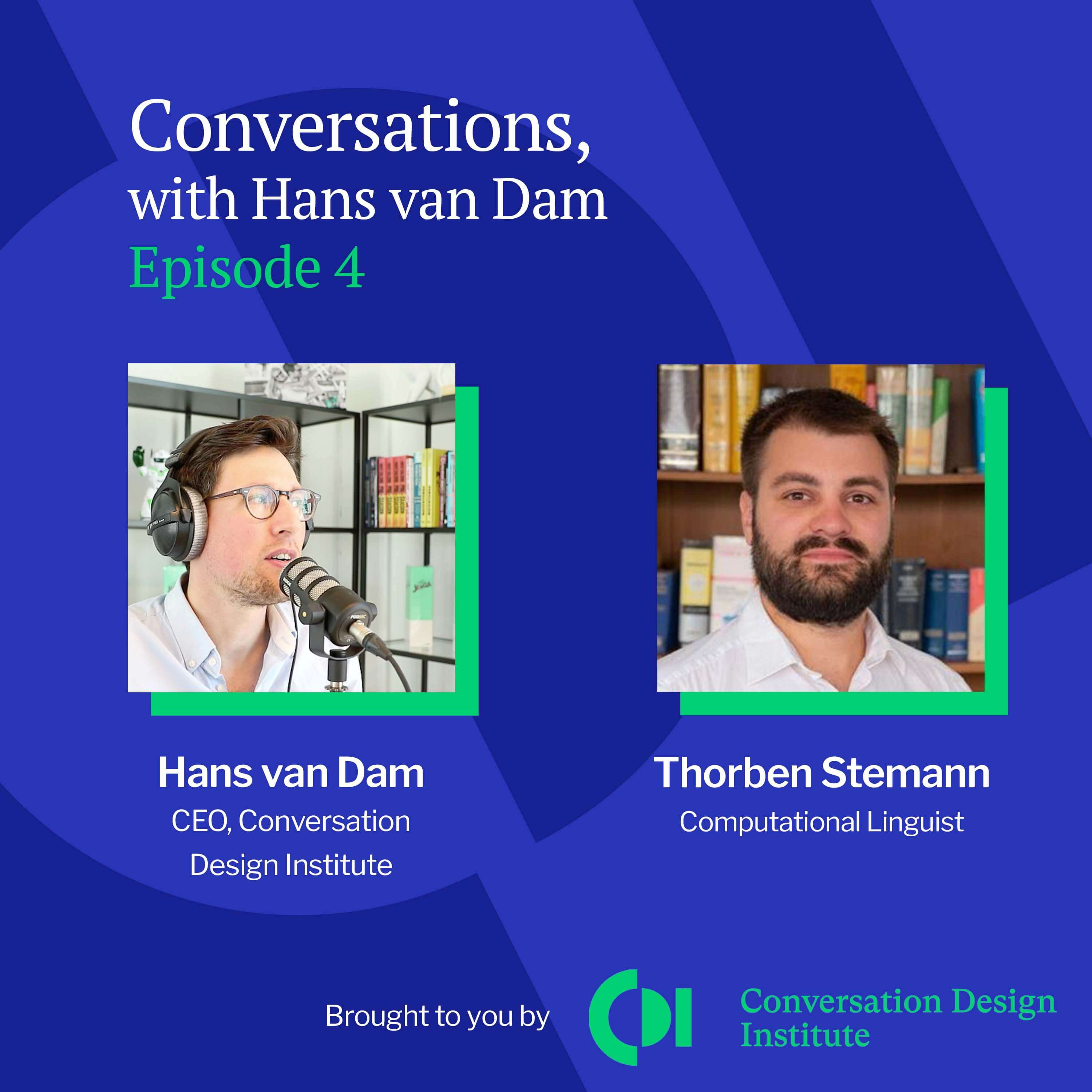 Conversations with Hans van Dam