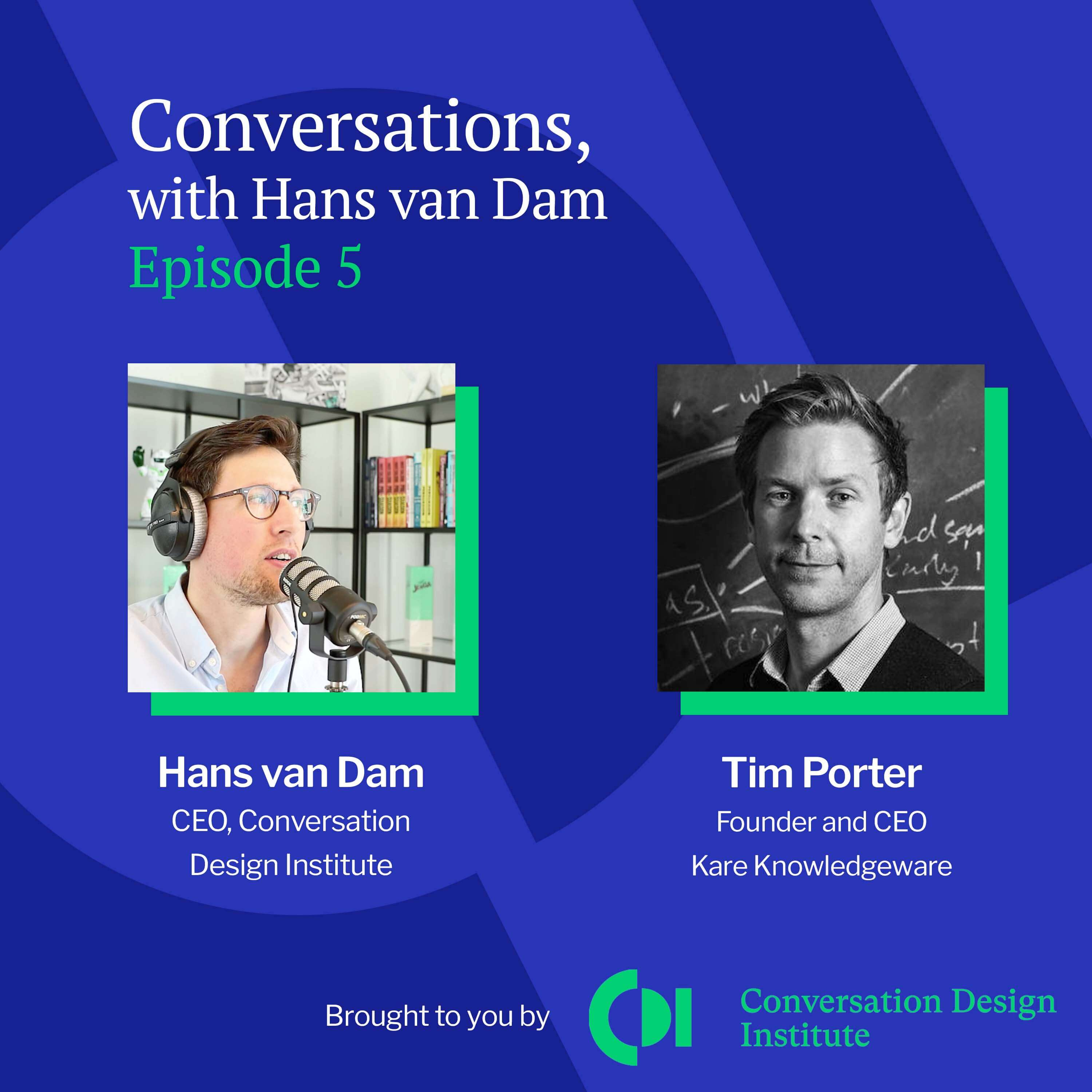 Conversations with Hans van Dam