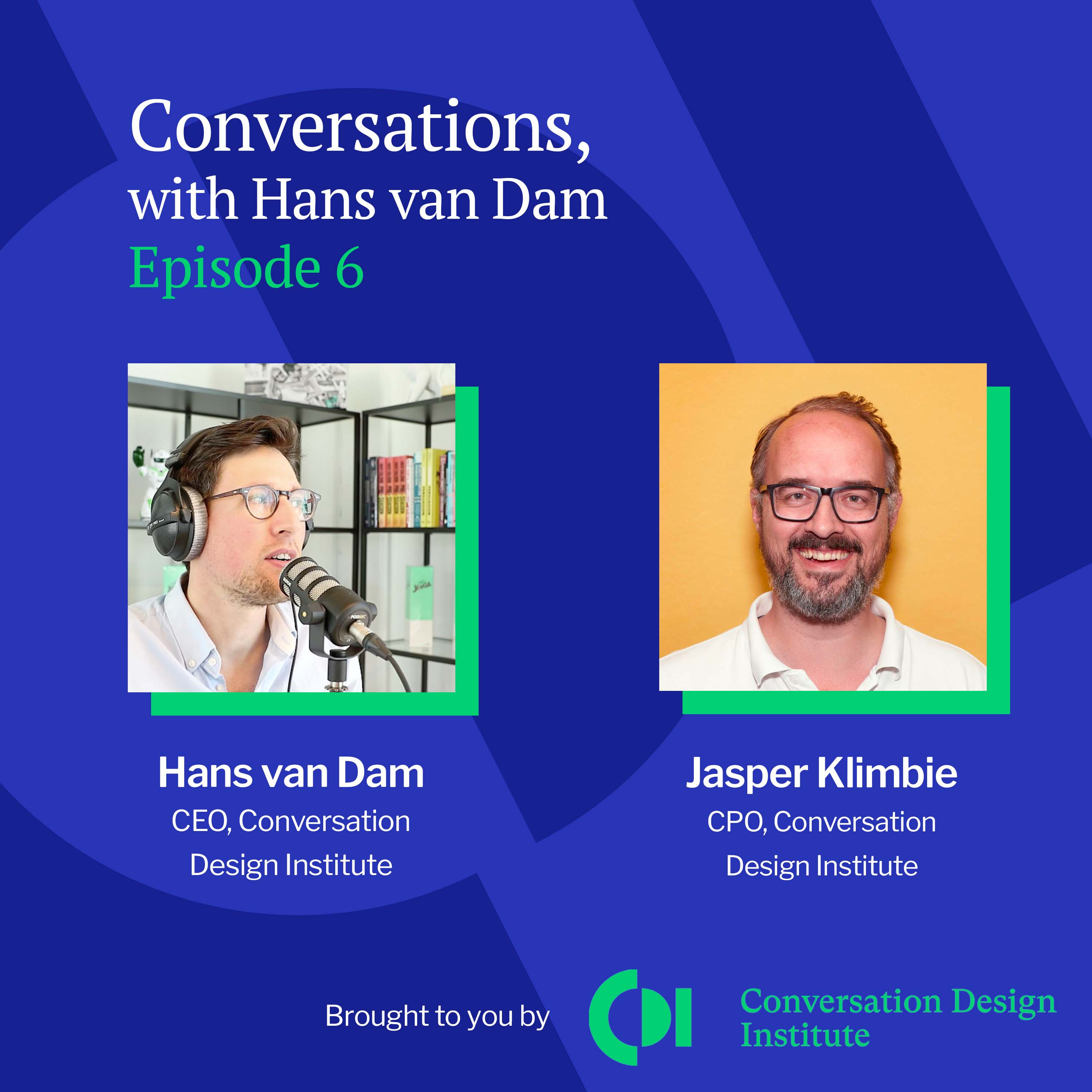 Conversations with Hans van Dam