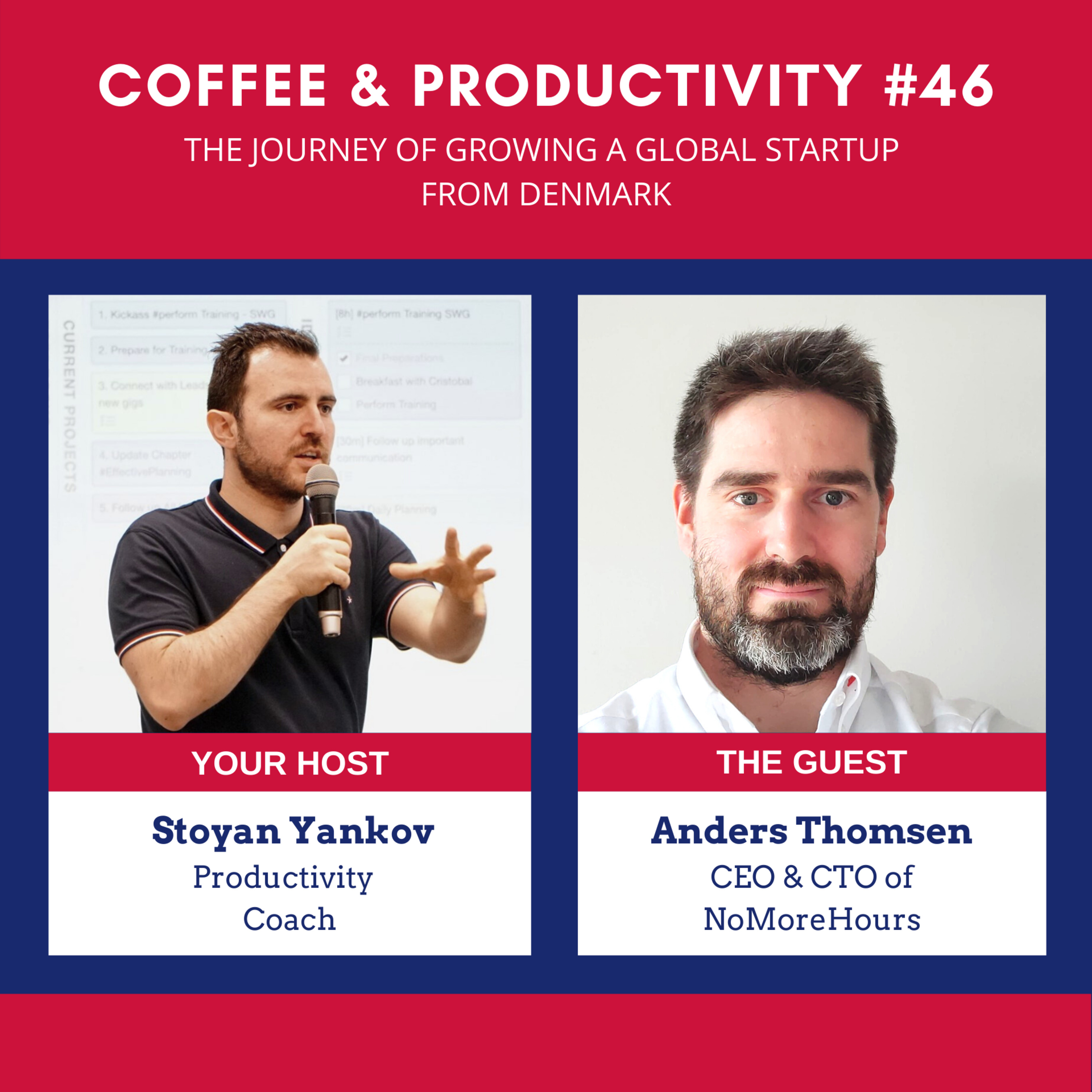 The Journey of Growing a Global Startup from Denmark: Coffee & Productivity #46 with Anders Thomsen