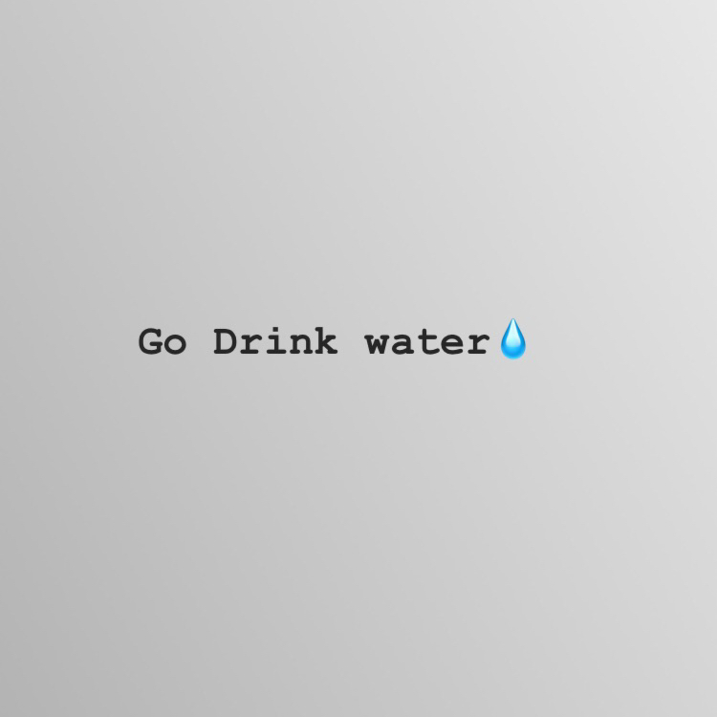 Go drink water episode artwork