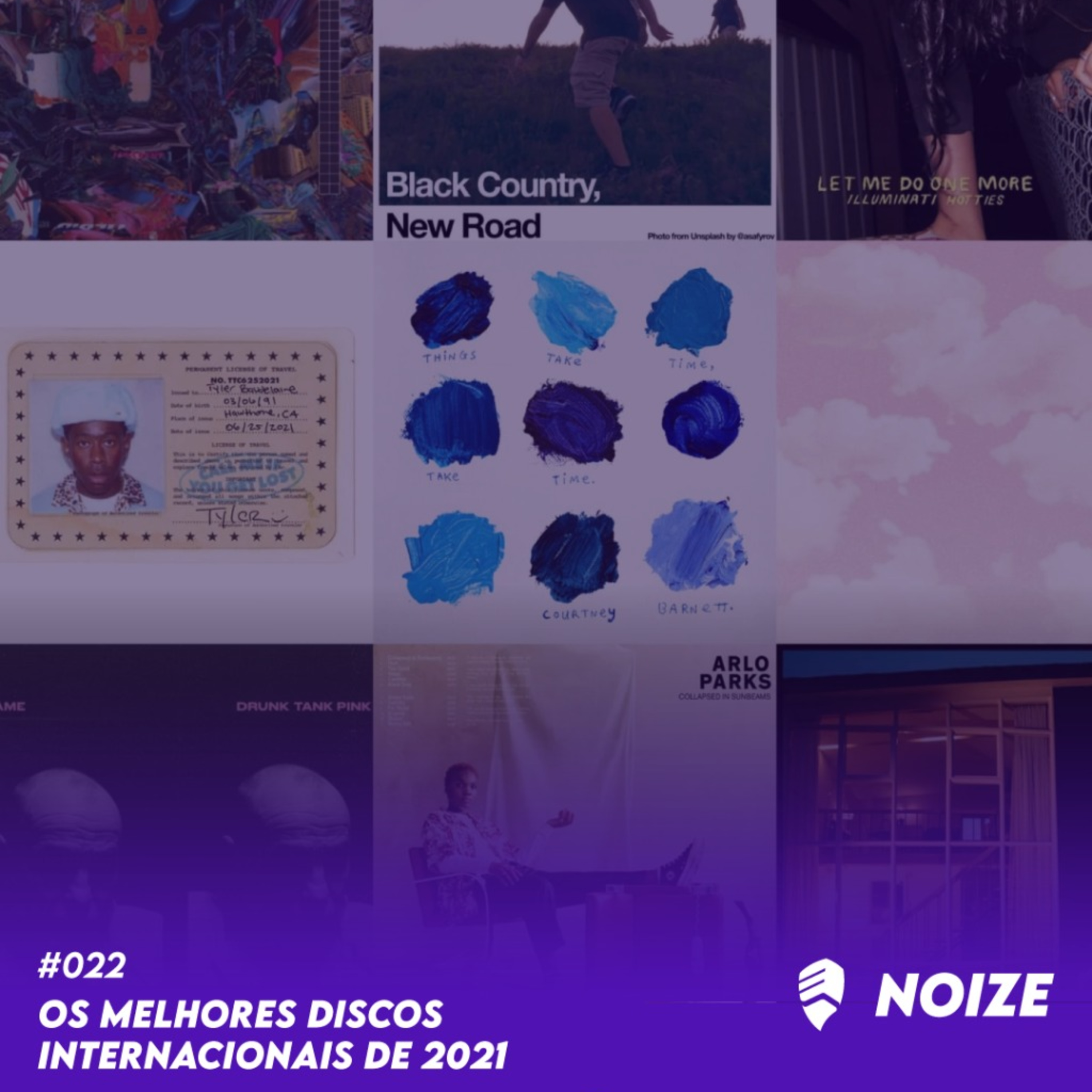 NOIZE #022 - MELHORES DISCOS INTERNACIONAIS DE 2021 - REMASTER episode artwork