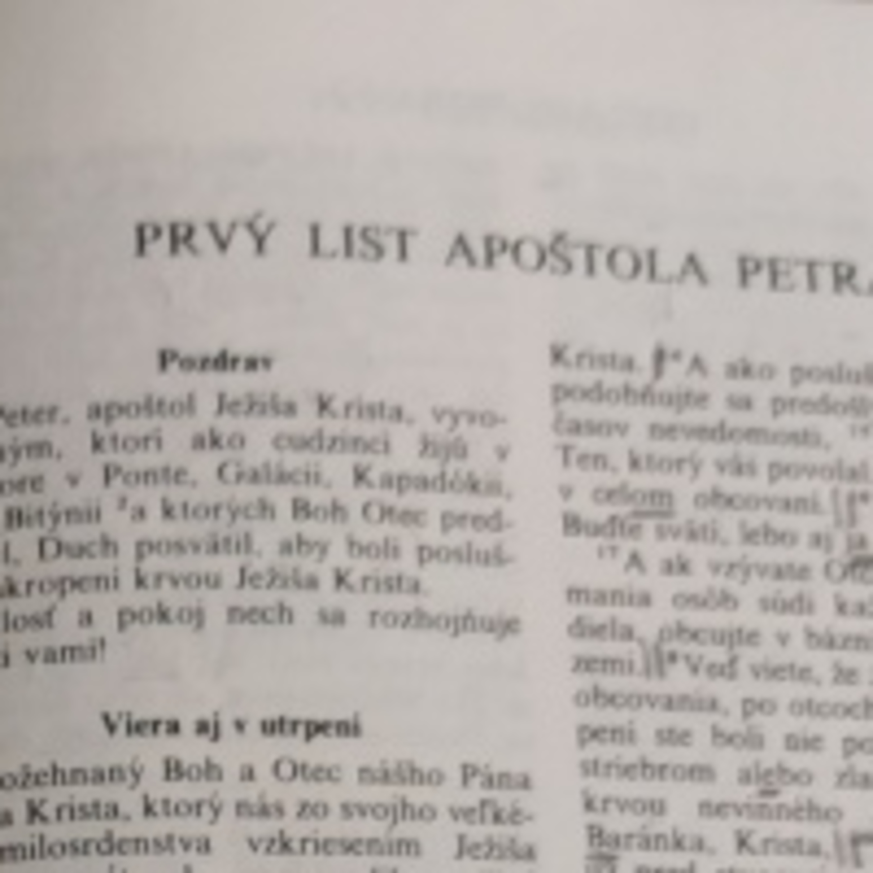 Čítanie 1.list Petra 1,3-5 s otázkami episode artwork