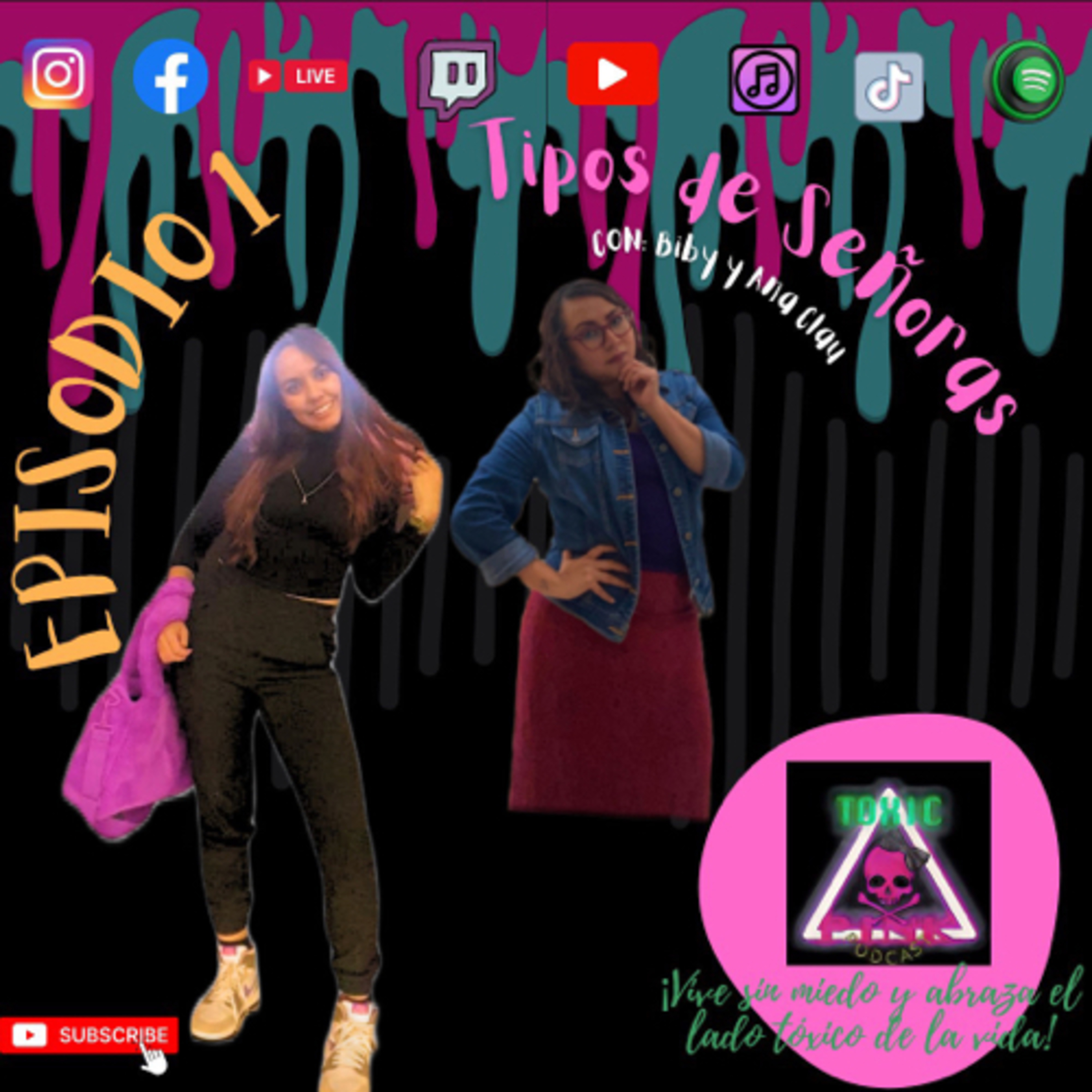 Toxic Pink: Episodio 1 T8 Podrán? JAMÁS! “Tipos de señoras” episode artwork