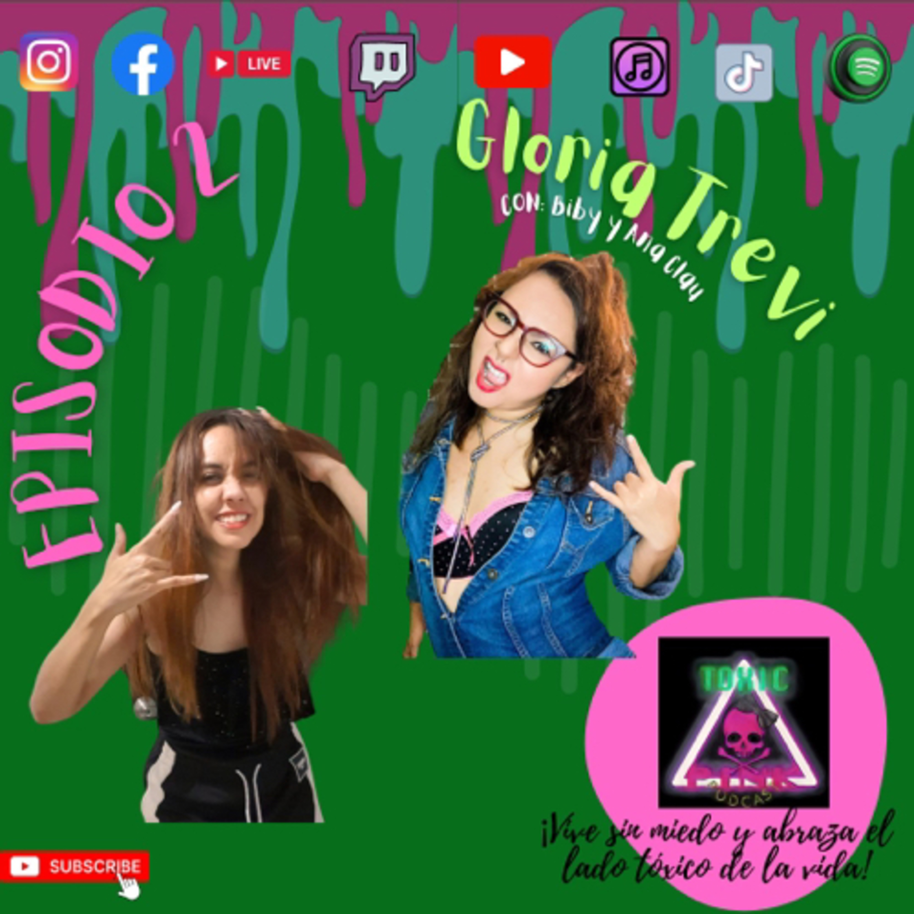 Toxic pink: Episodio 2 T8 Gloria Trevi  episode artwork