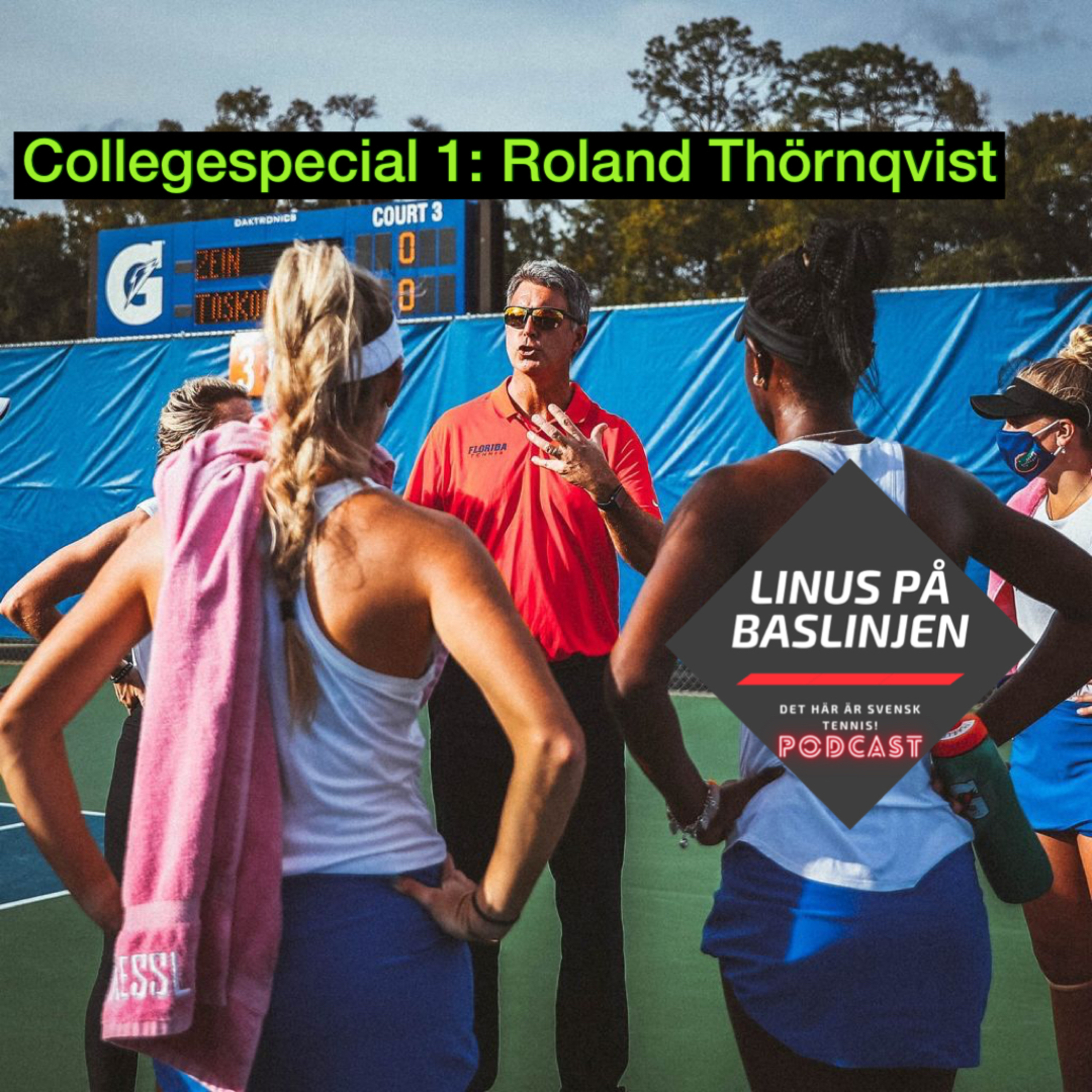 Collegespecial 1! Roland Thörnqvist, Women's head coach, Florida Gators episode artwork