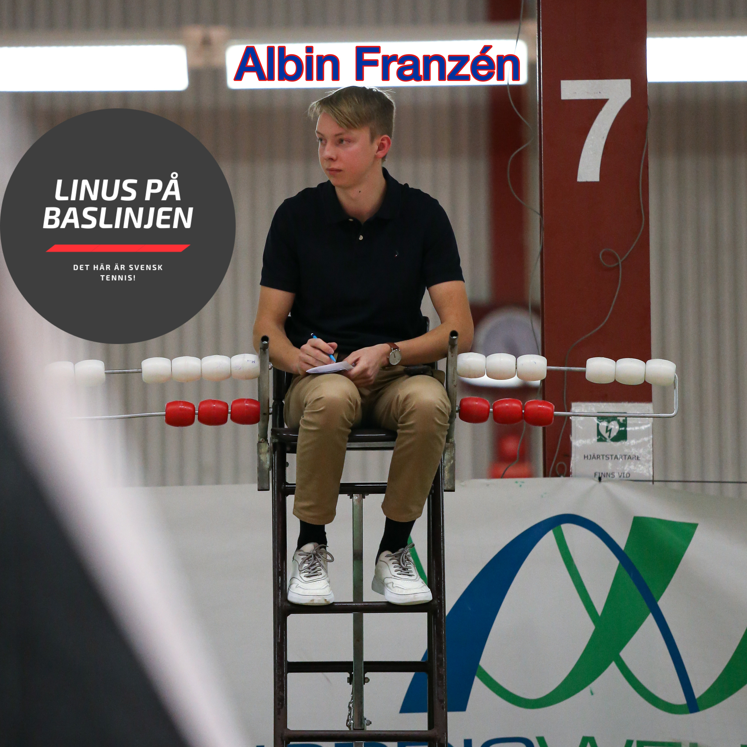 cover of episode Albin Franzén, Sveriges mångsidigaste tennisarbetare/entusiast