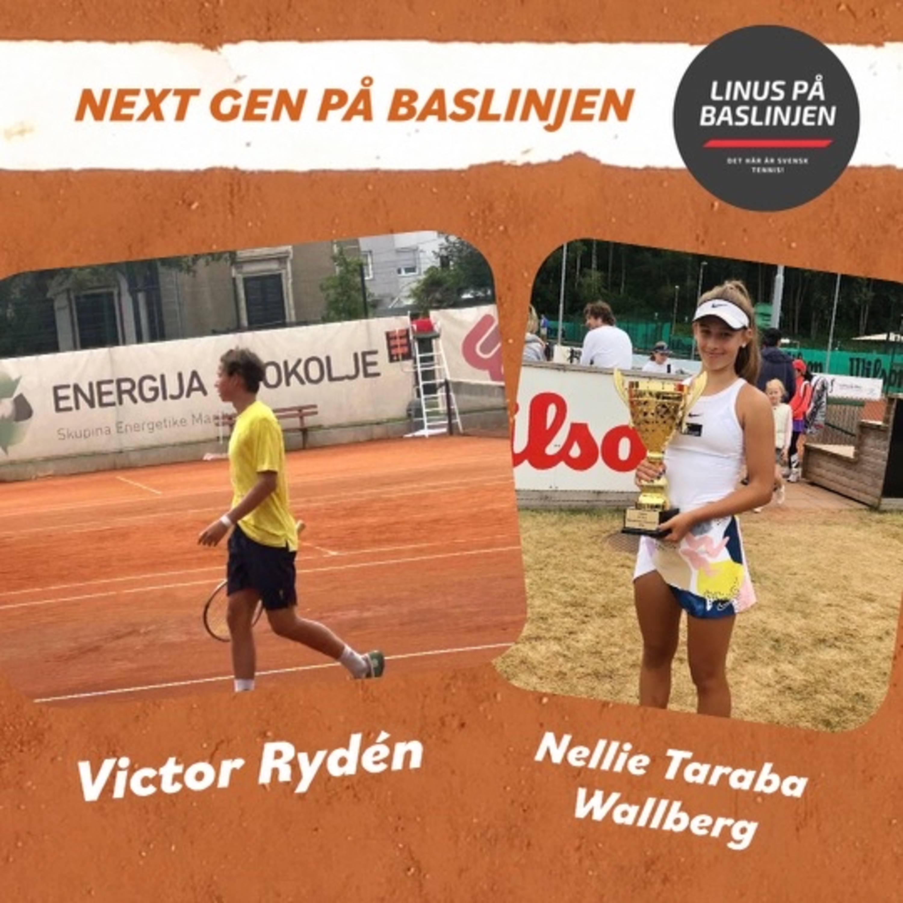 cover of episode Next Gen på Baslinjen: Victor Rydén & Nellie Taraba Wallberg