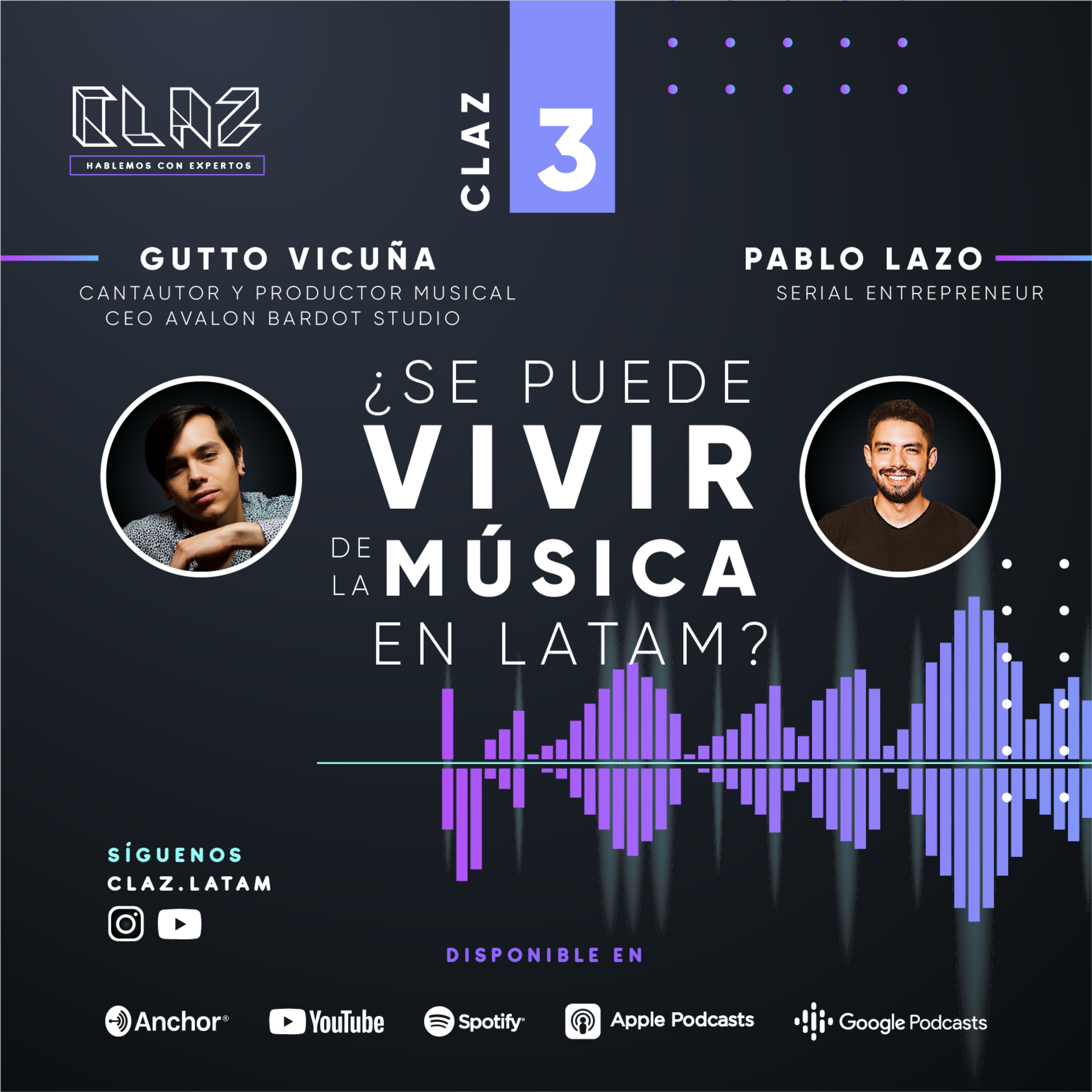 ¿Se Puede Vivir de la Música en Latinoamerica? Experiencias con GUTTO | Claz Negocios Ep.03