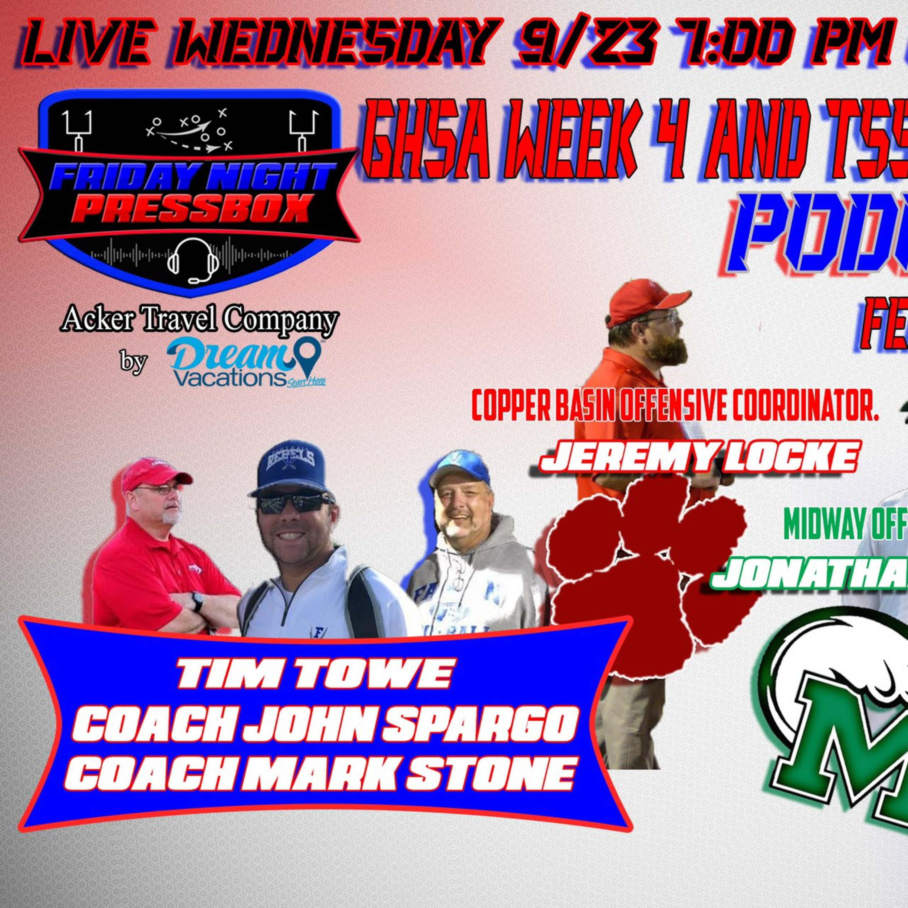 GHSA Week 4 and TSSAA Week 6  episode artwork