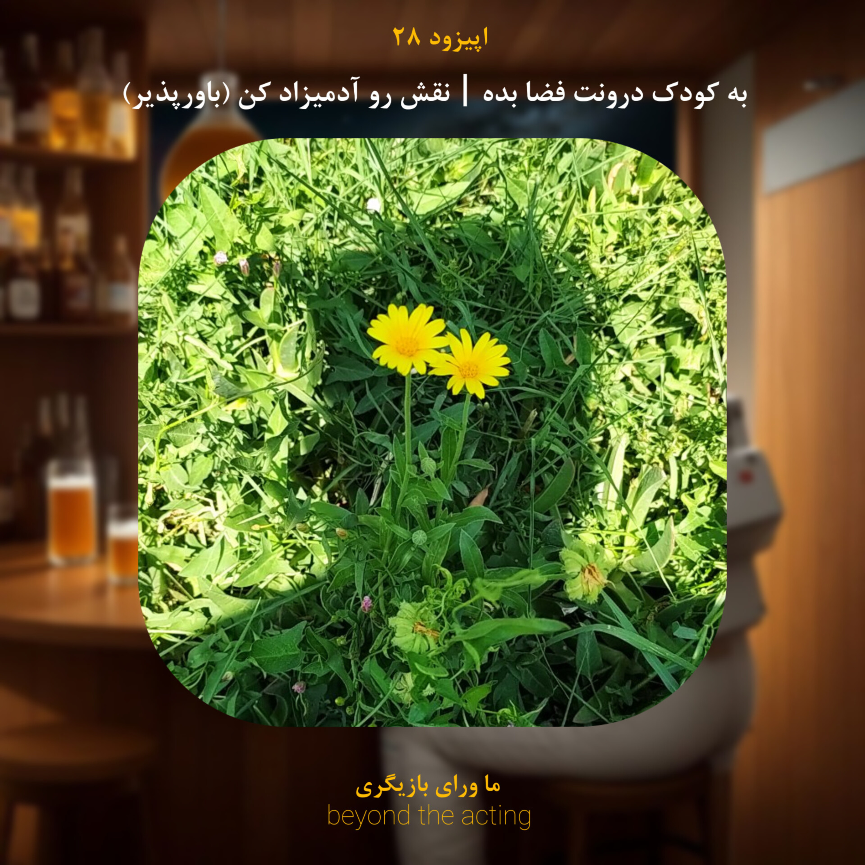 ۲۸- به کودک درونت فضا بده | نقش رو آدمیزاد کن (باورپذیر) episode artwork