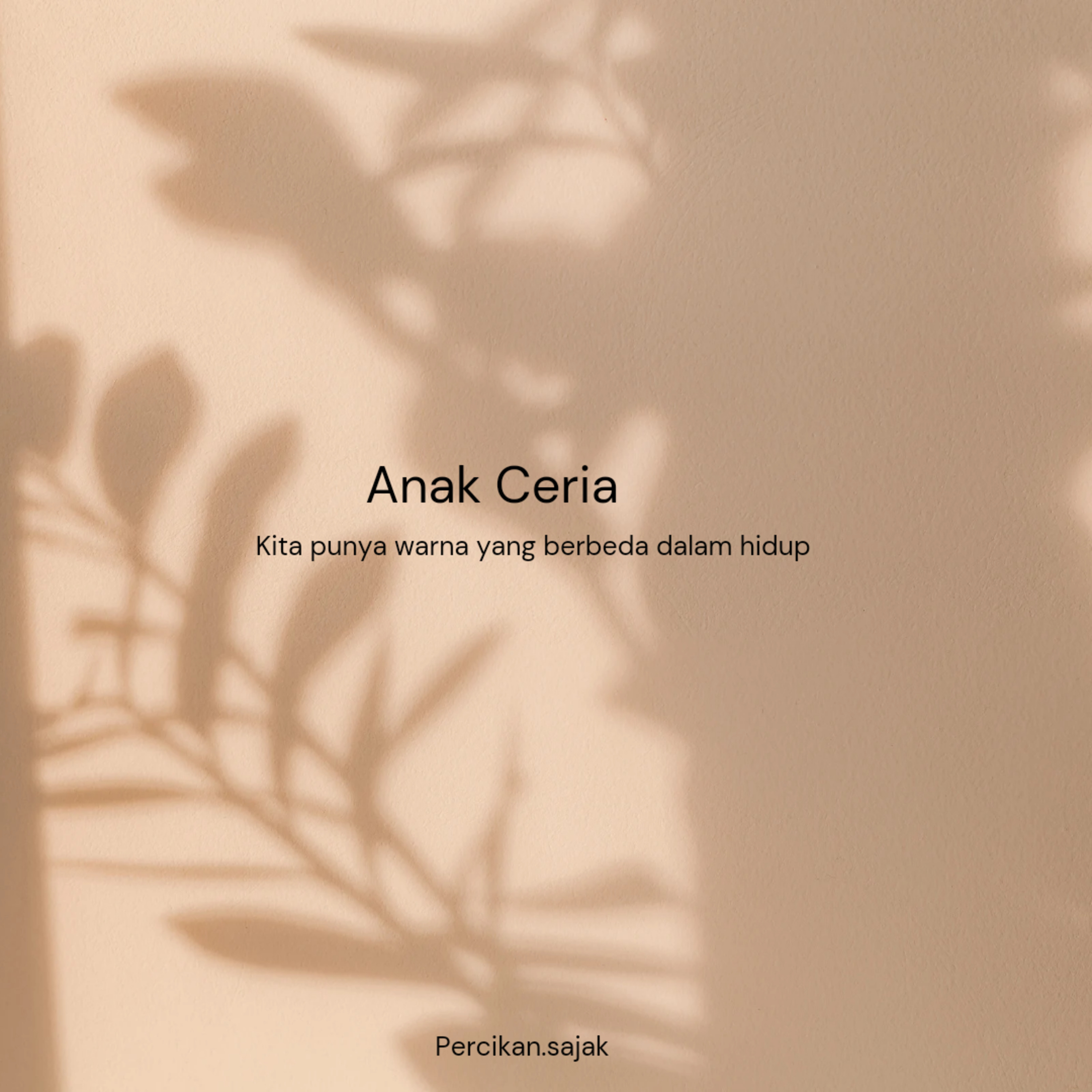 Percikan.Sajak
