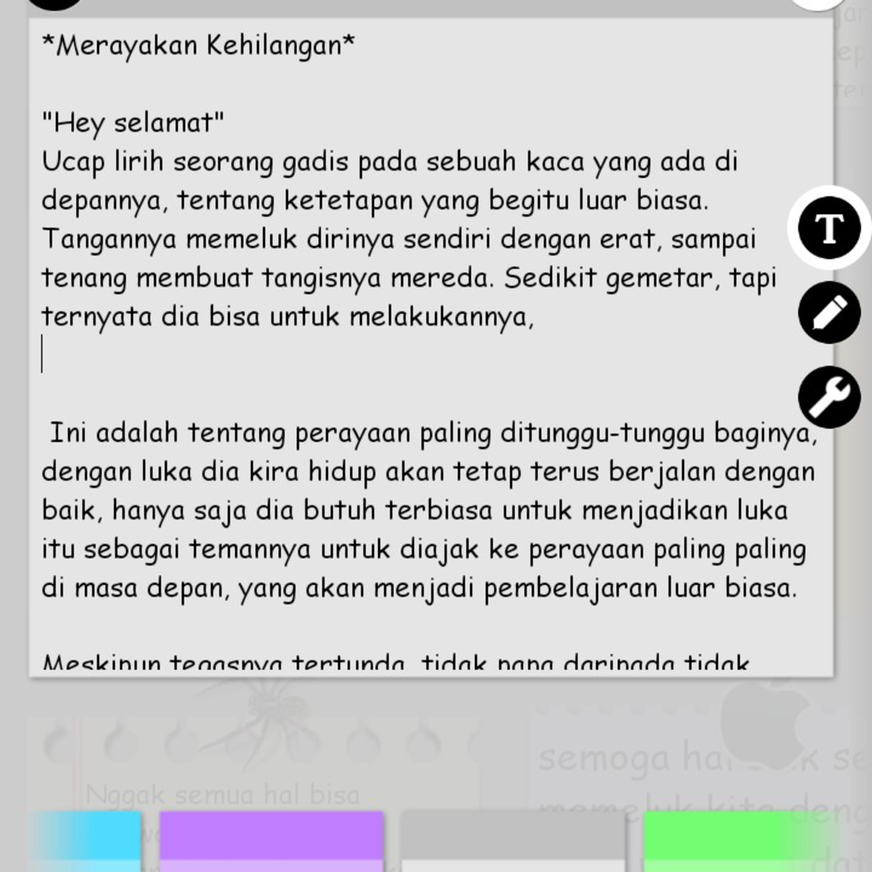 Percikan.Sajak