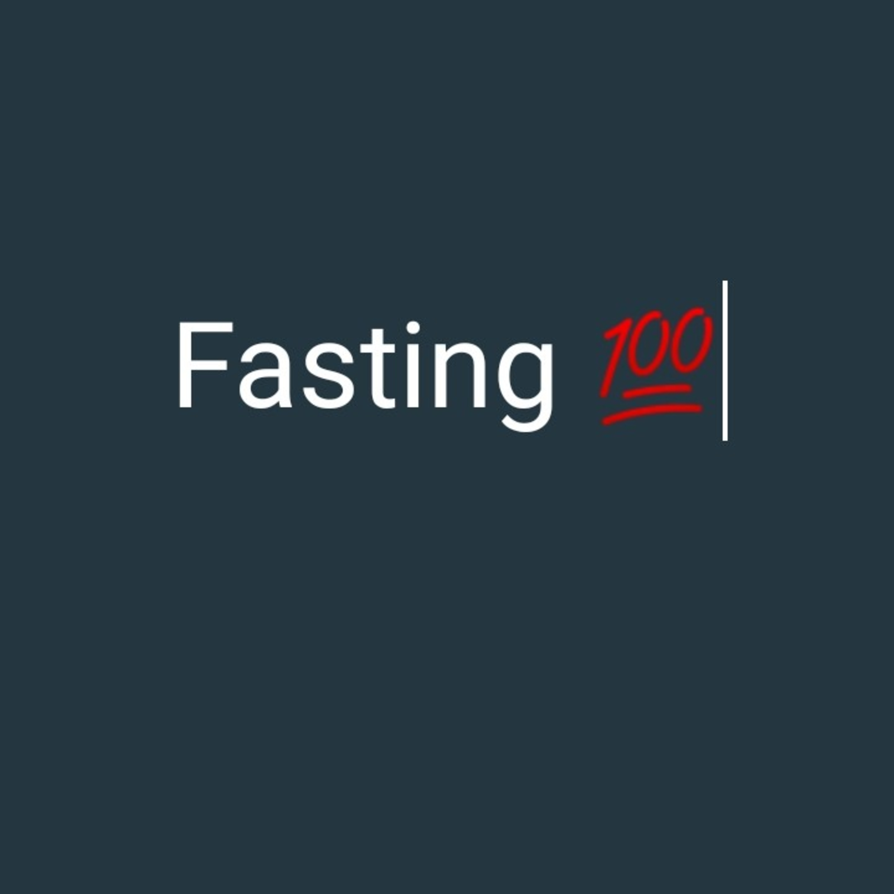 Fasting  episode artwork
