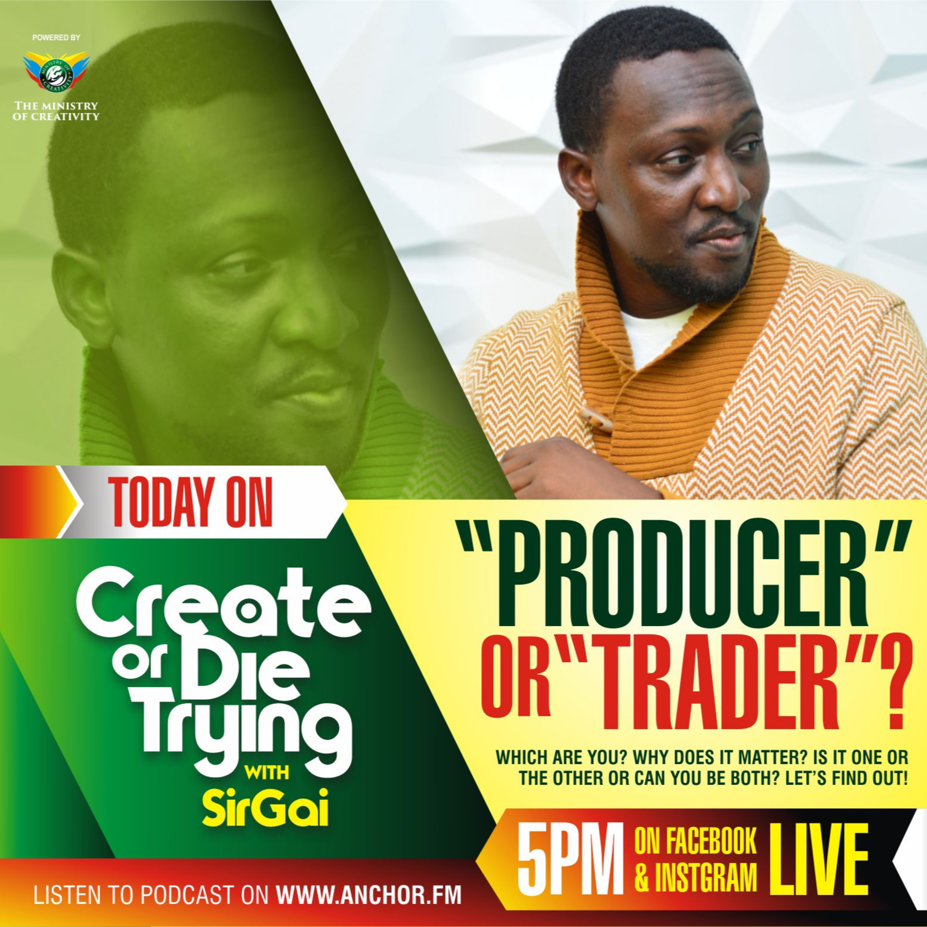 WHICH ARE YOU? PRODUCER OR TRADER