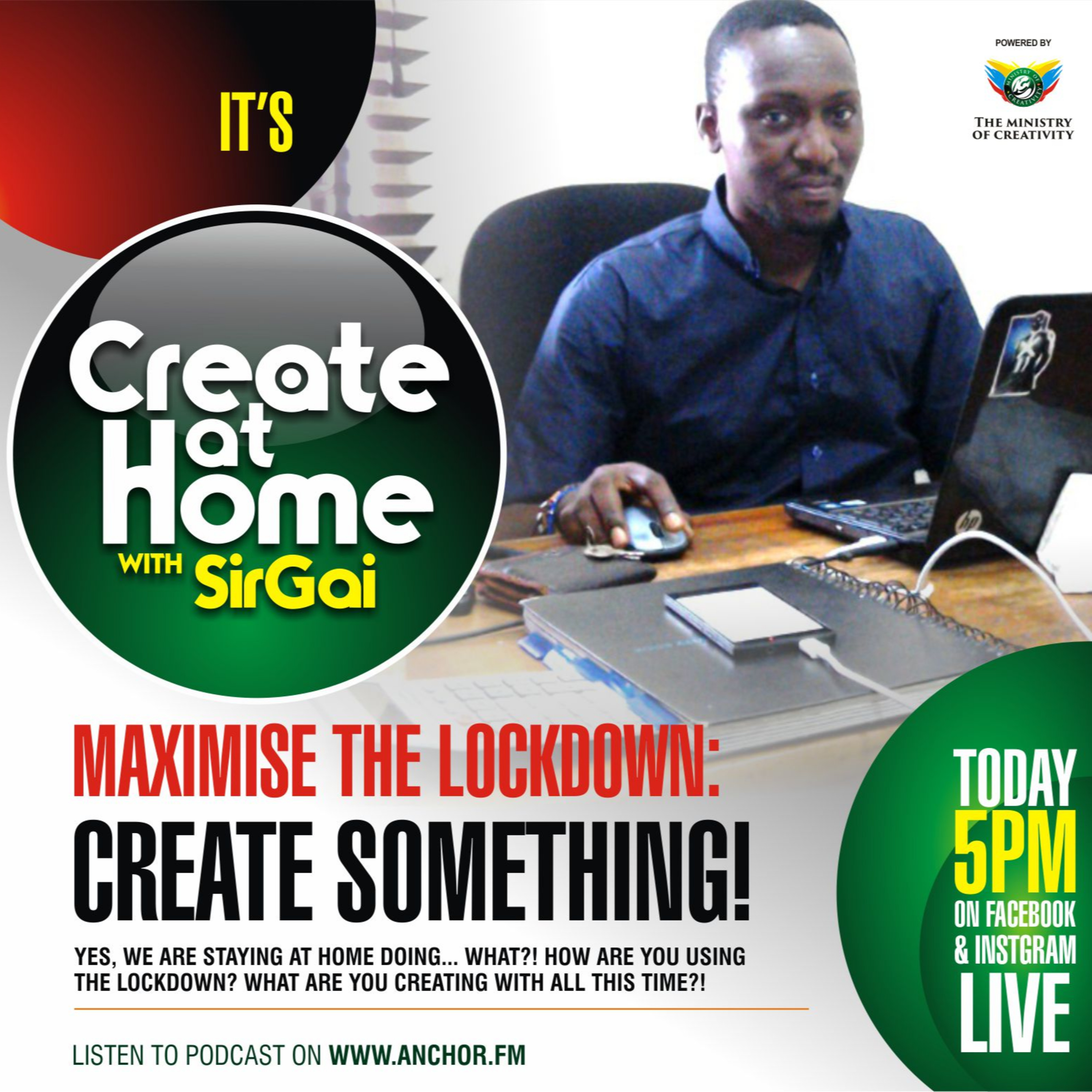 CREATE AT HOME with SIRGAI (Covid19 Lockdown Special)