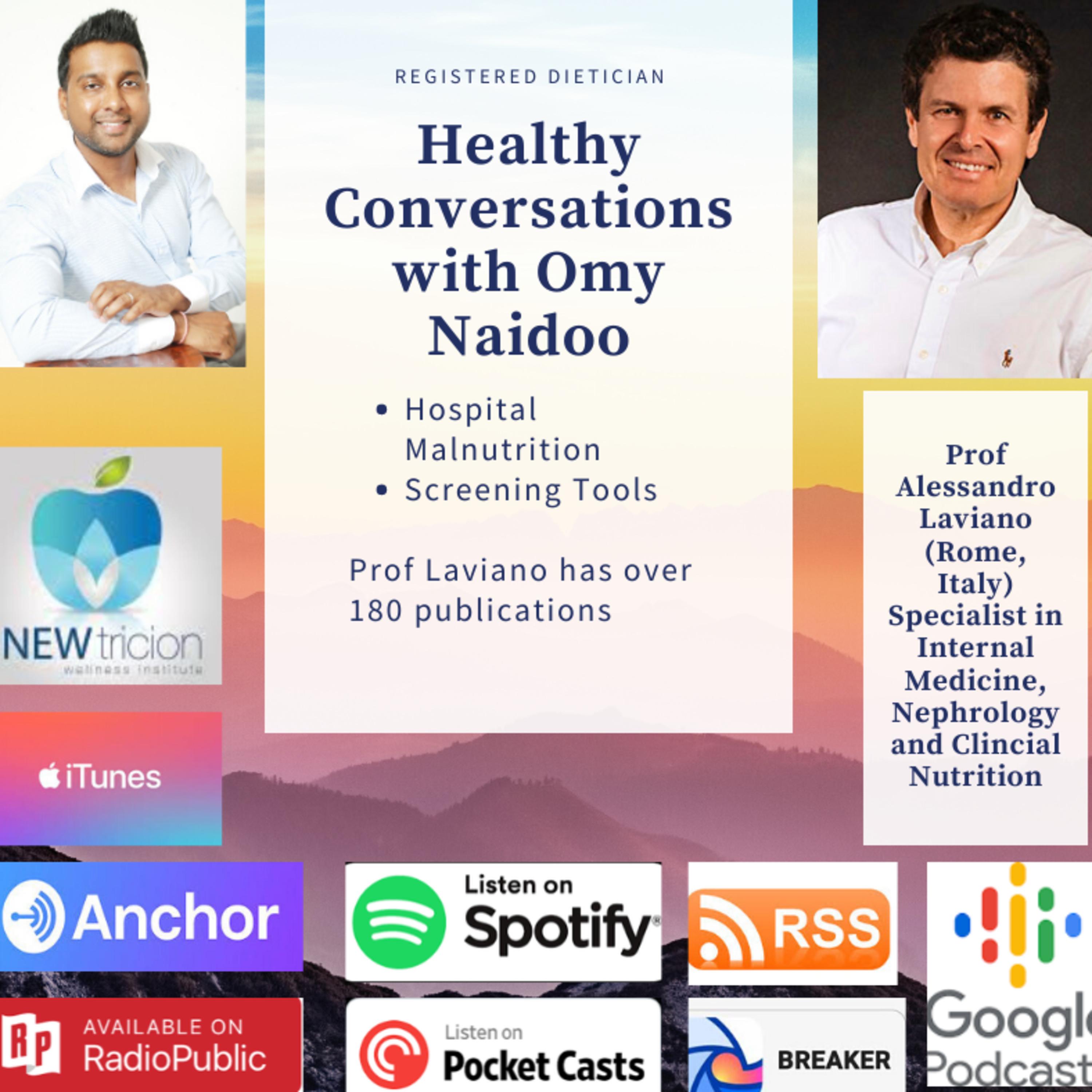 Healthy Conversations with Omy Naidoo, A show for Dieticians