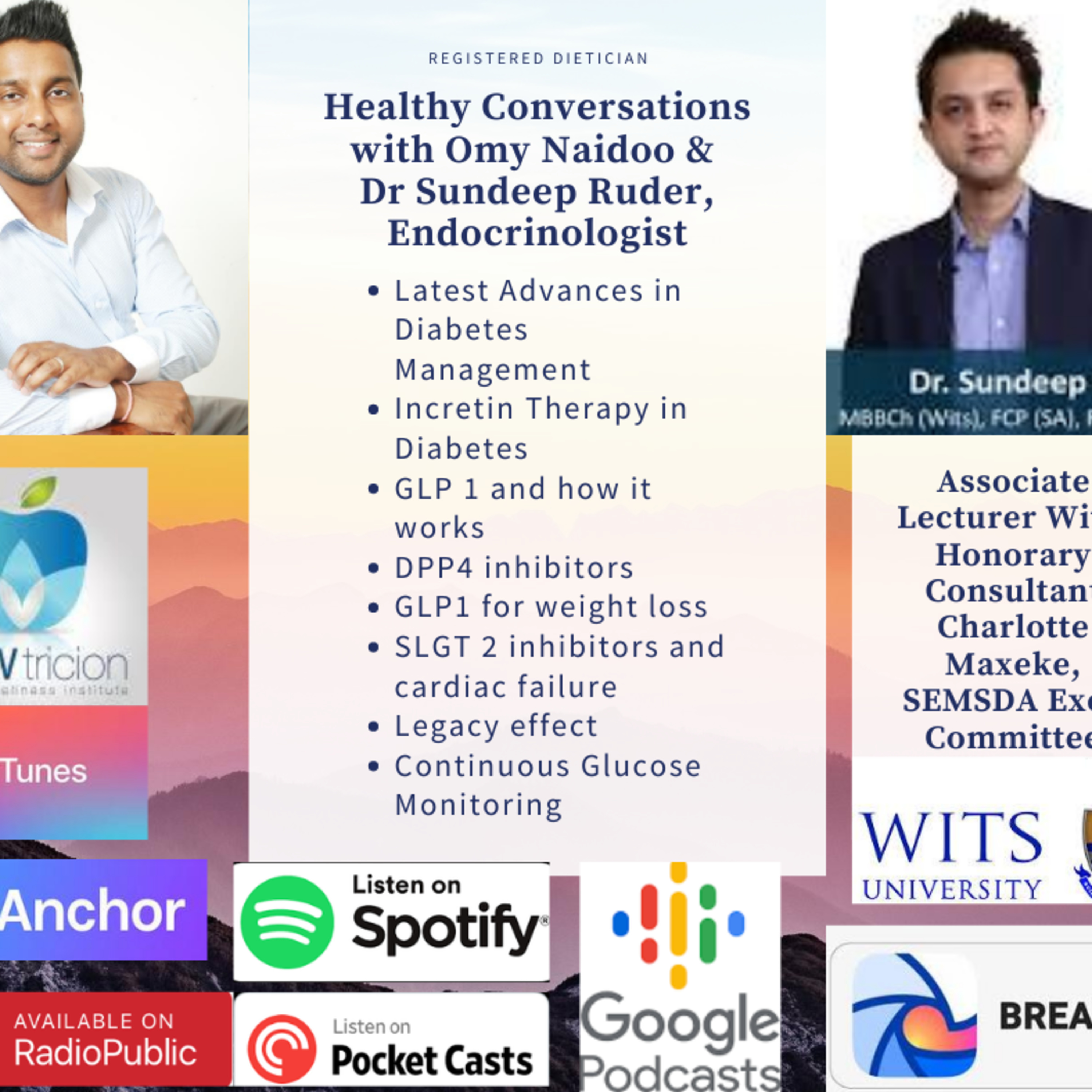 Healthy Conversations with Omy Naidoo, A show for Dieticians