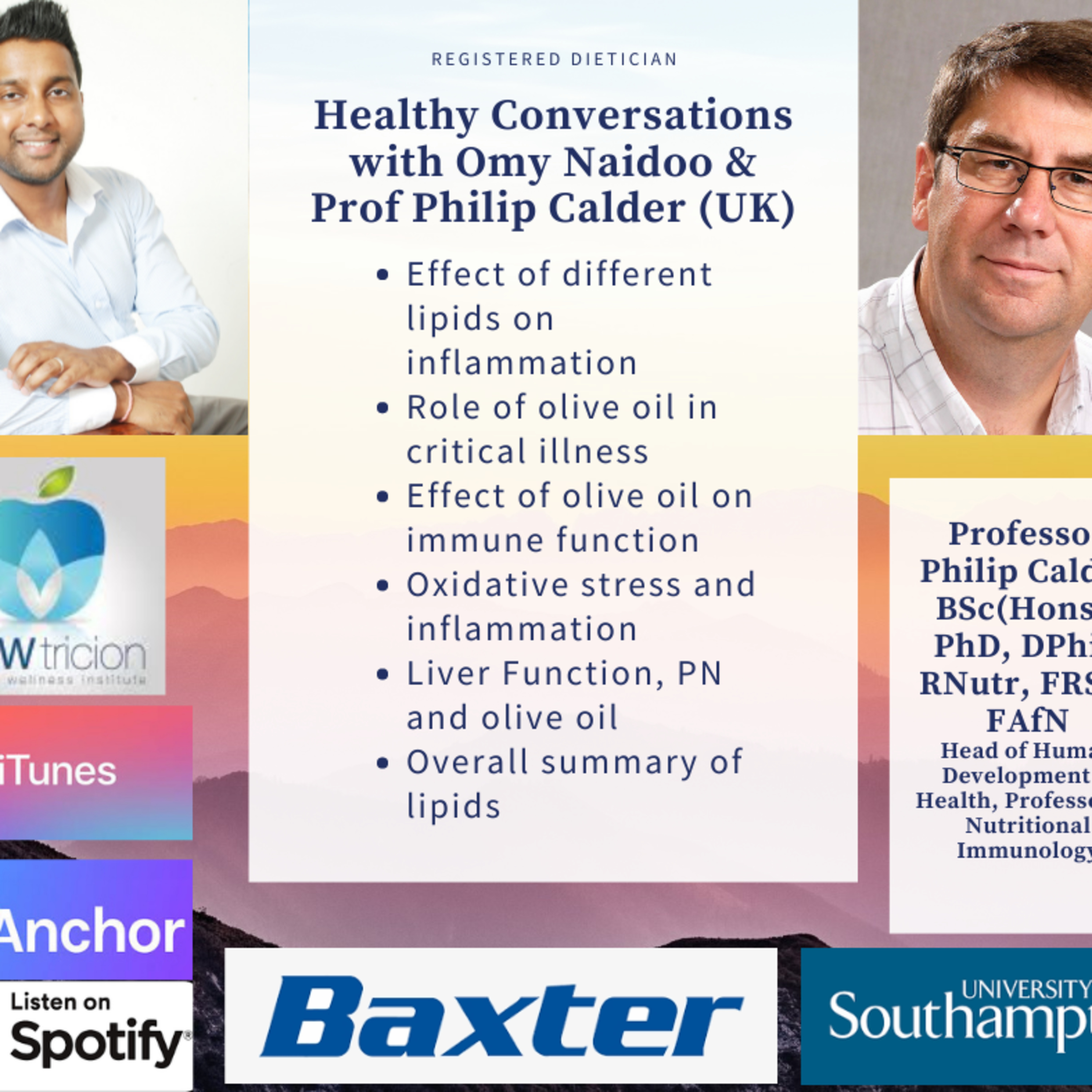 S2 E9 Olive oil in PN and its application - Professor Philip Calder (UK) episode artwork