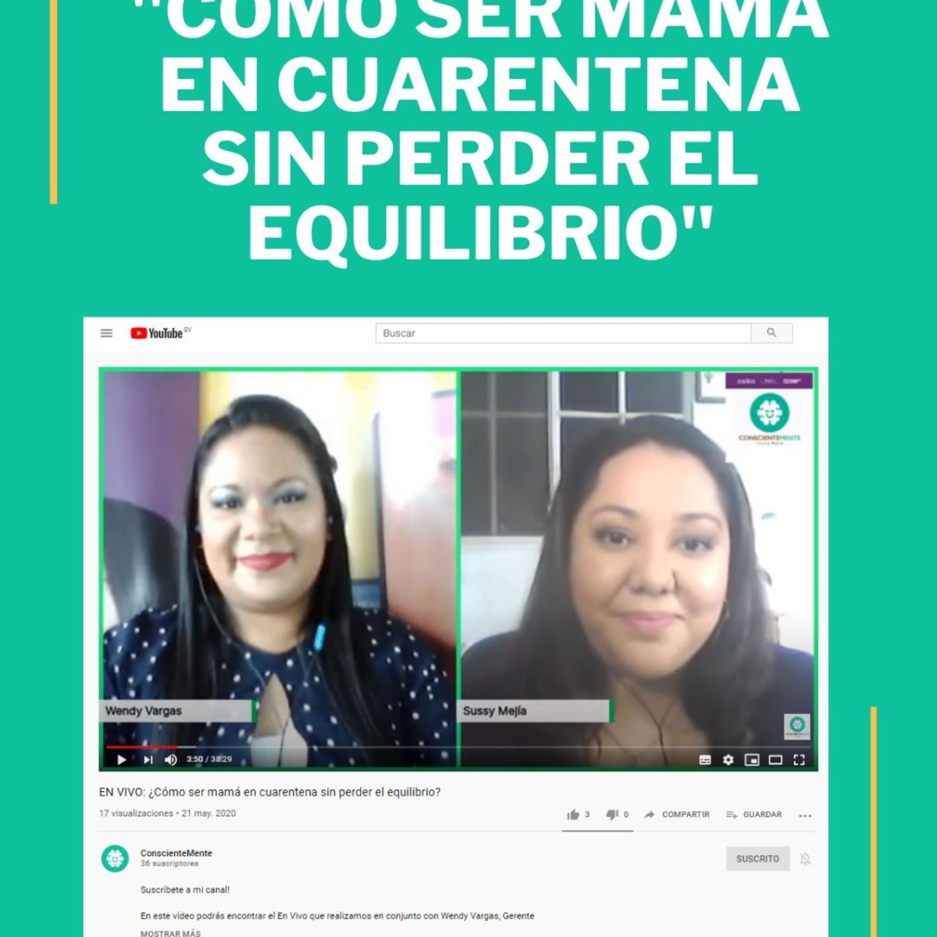 ConscienteMenteTu - Sussy Mejía