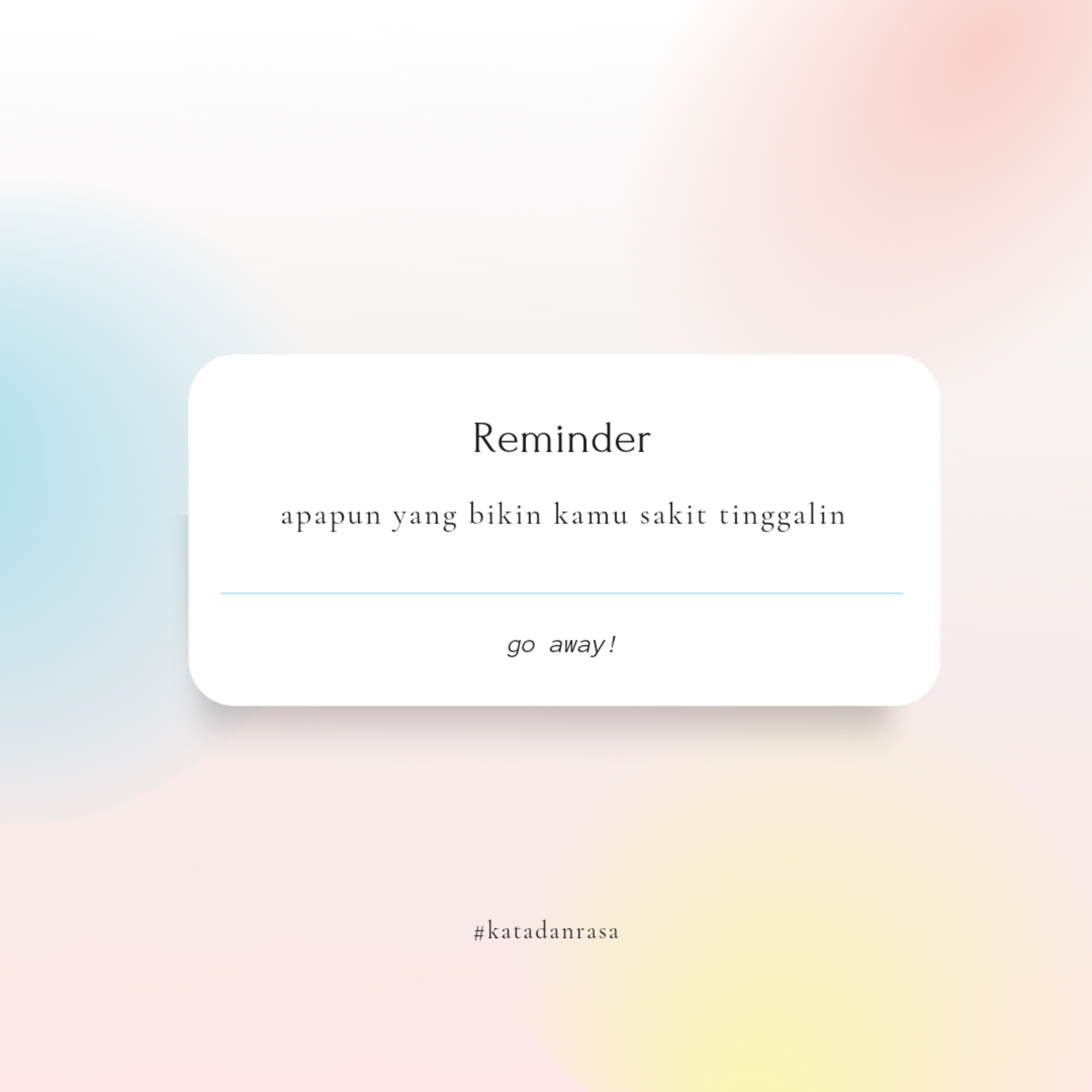 Kata dan Rasa