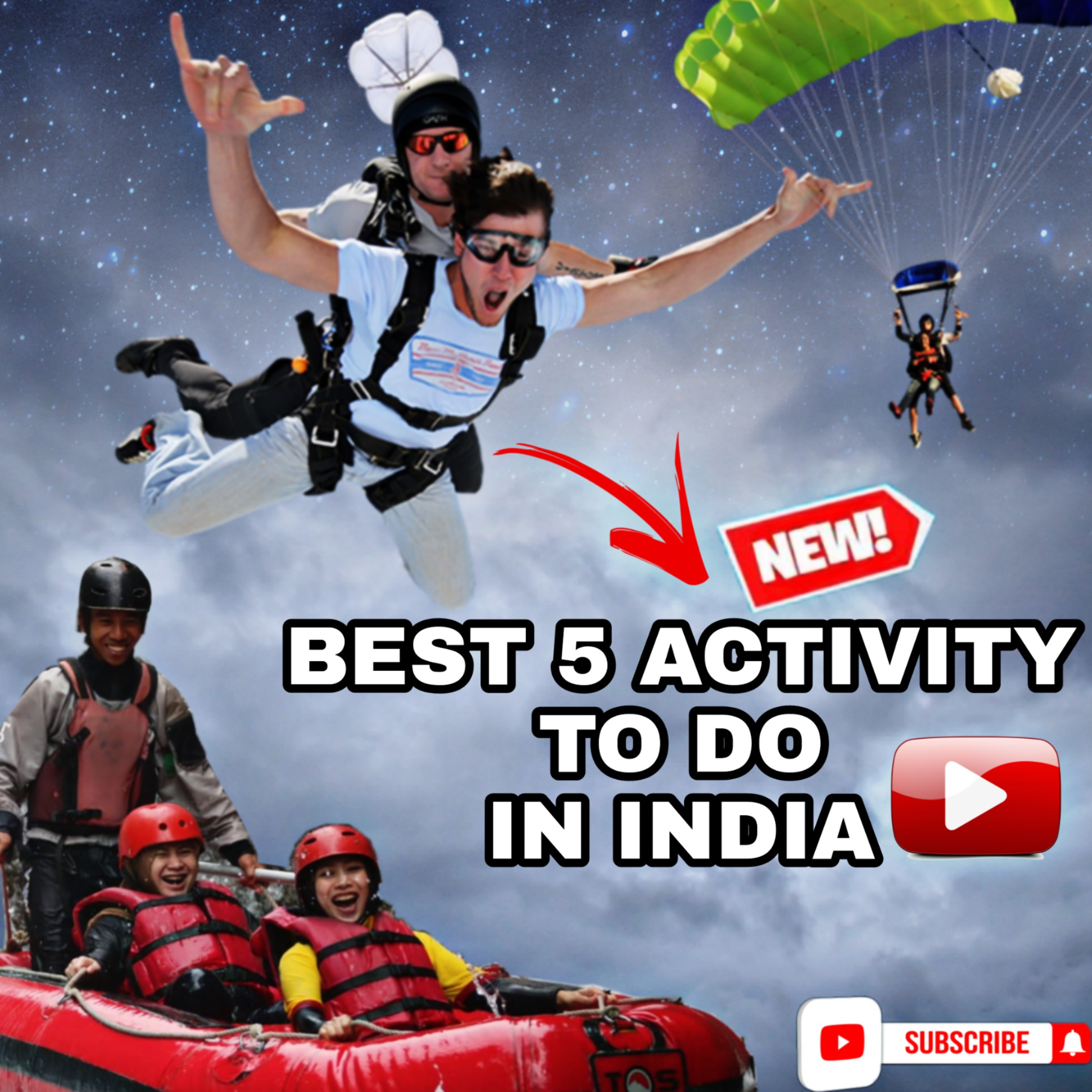 Top 5 adventurous things to do in India | Things to do in India before you die | Best activities