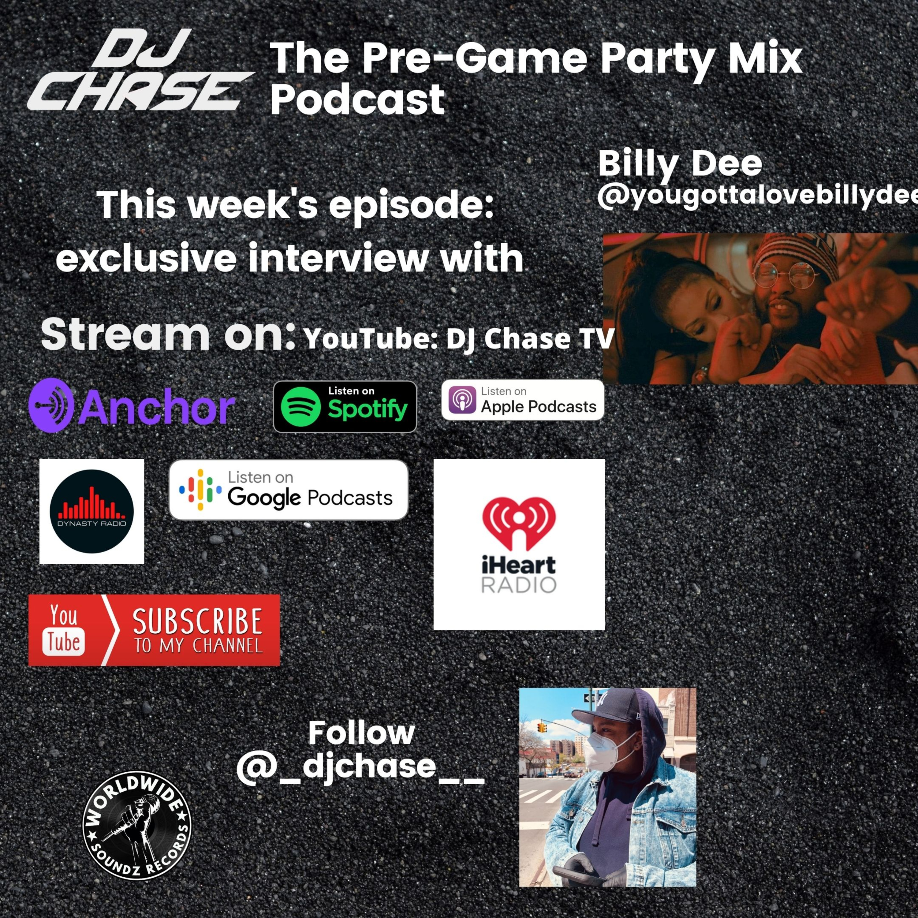 DJ Chase\'s: The Pre-Game Party Mix Podcast