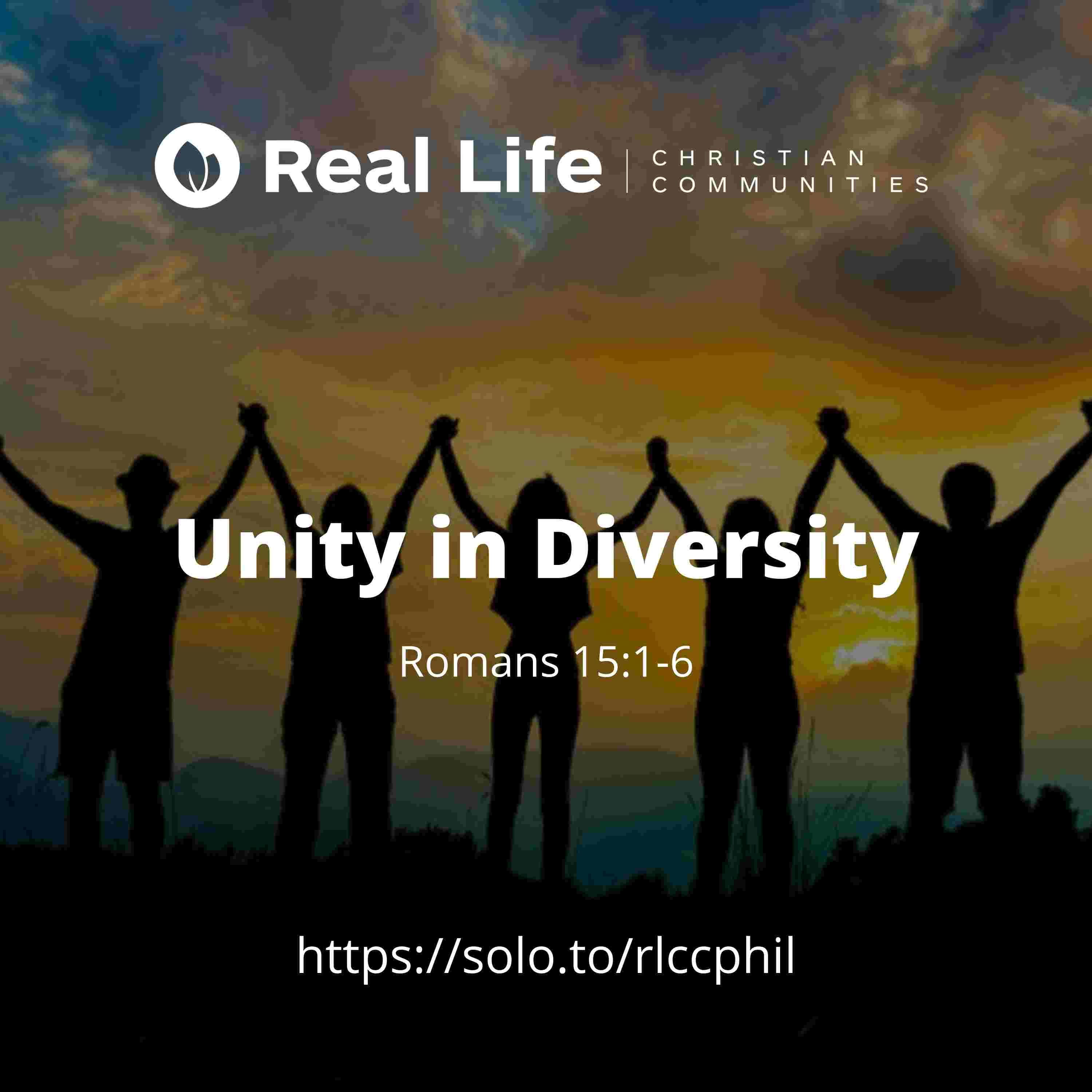 Unity in Diversity episode artwork