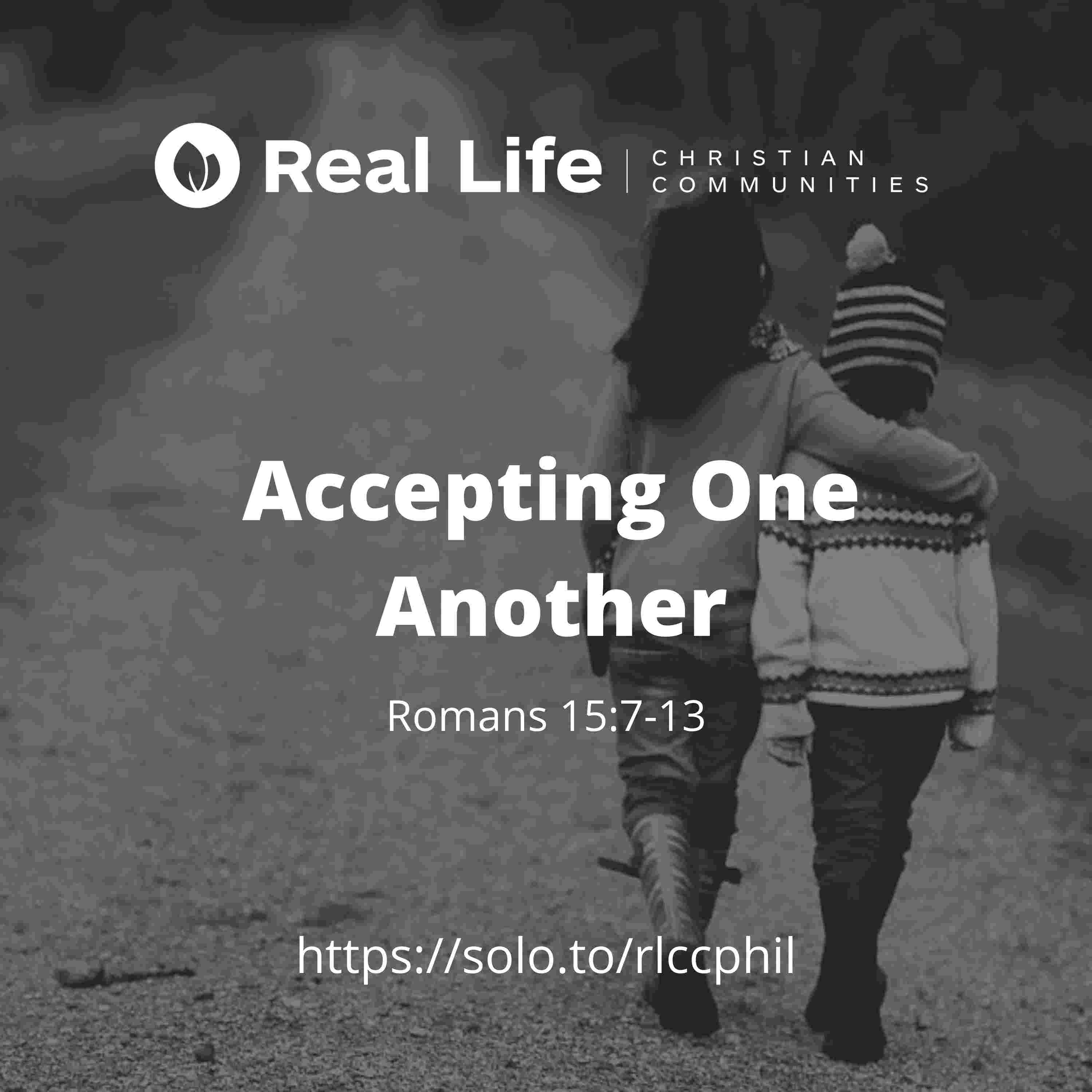 Accepting One Another episode artwork