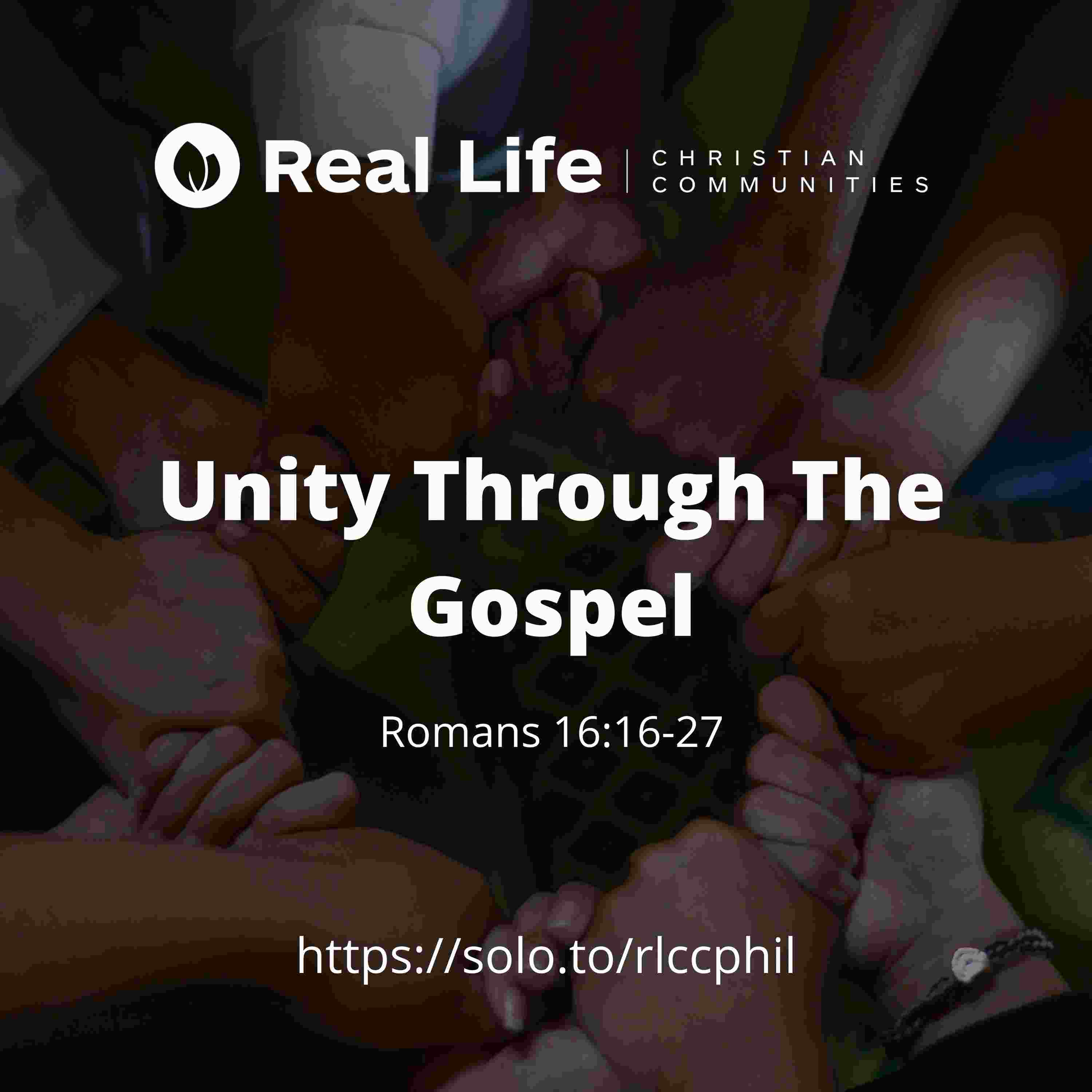 Unity Through The Gospel episode artwork