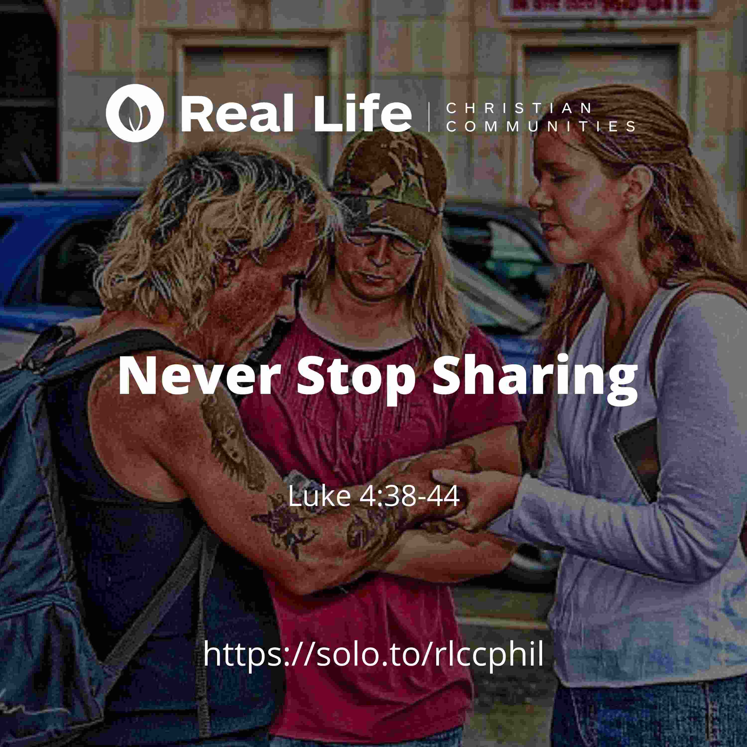 Never Stop Sharing episode artwork