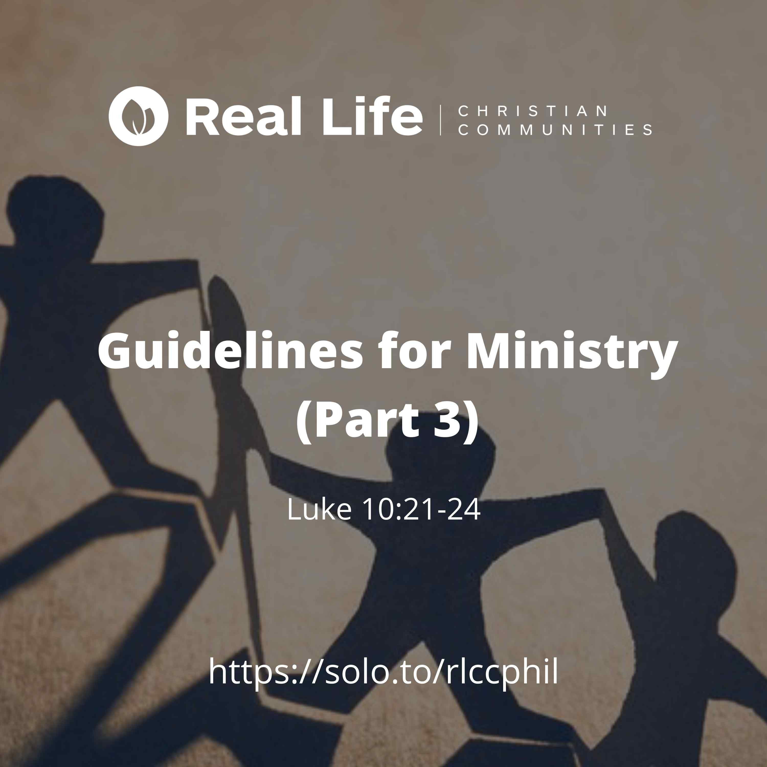 Guidelines for Effective Ministry (Part 3) episode artwork