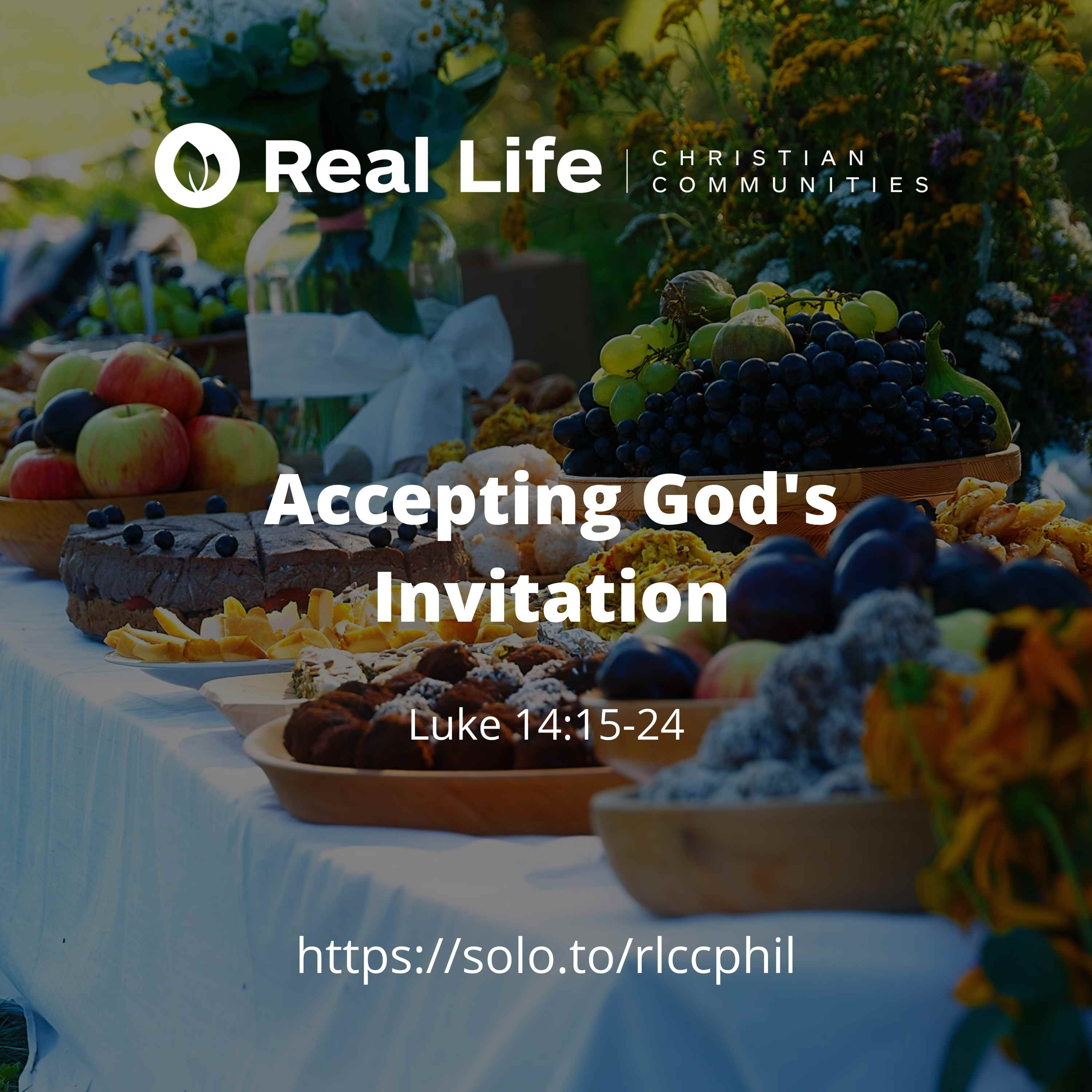 Accepting God's Invitation episode artwork