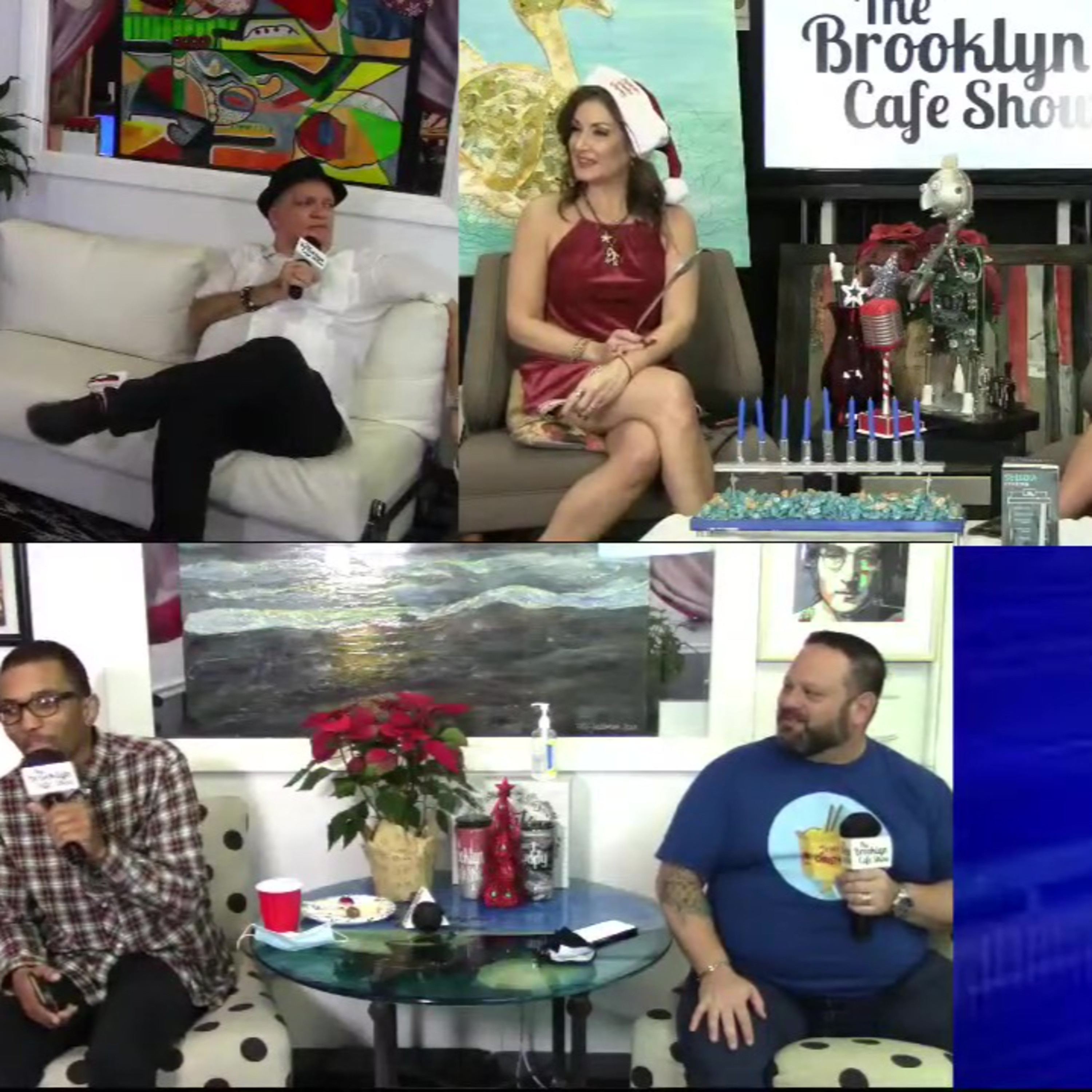 Christmas in the Brooklyn cafe episode artwork