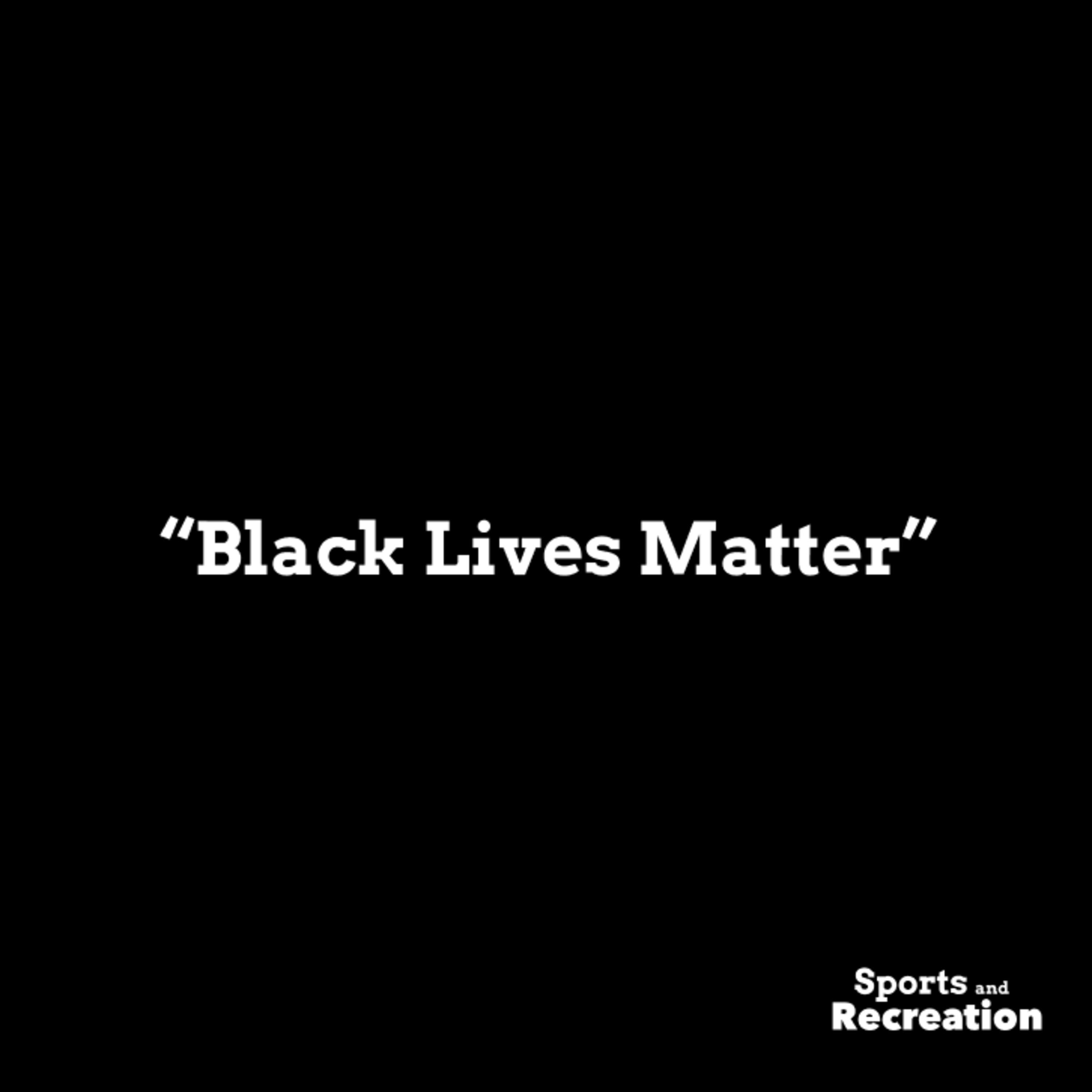 Black Lives Matter episode artwork