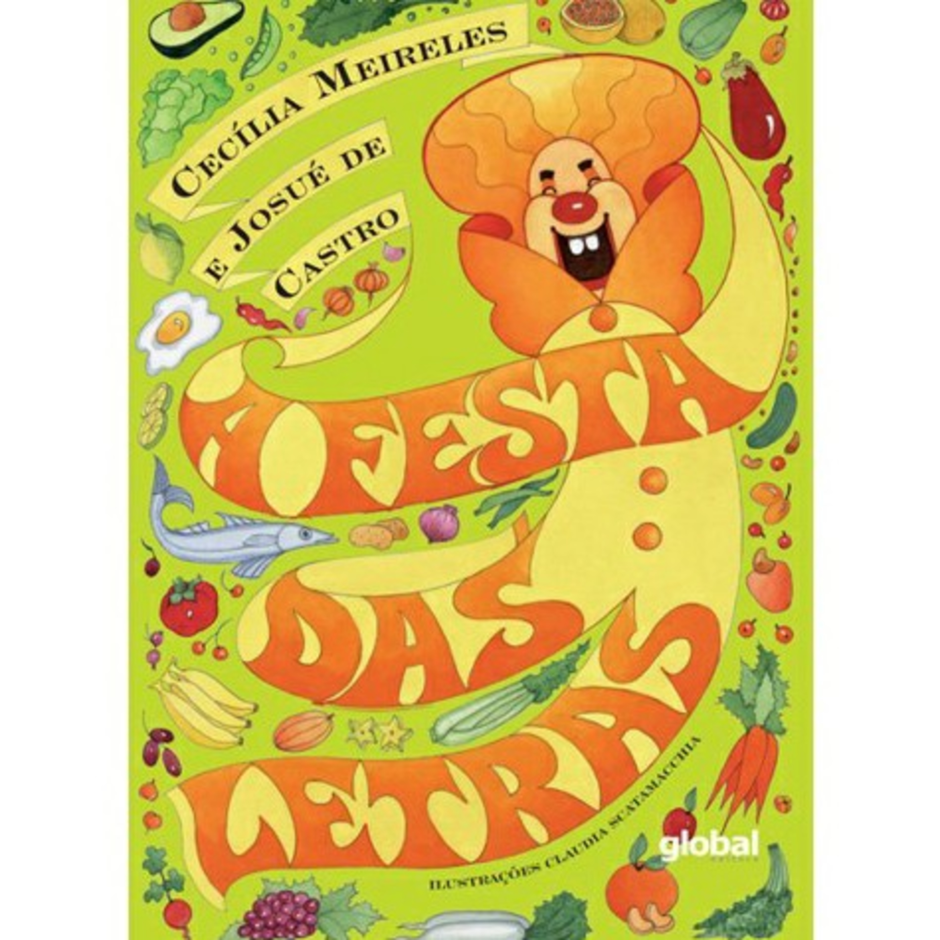 Poesia infantil sobre alimentação com a letra "E", do livro "A festa das letras" 