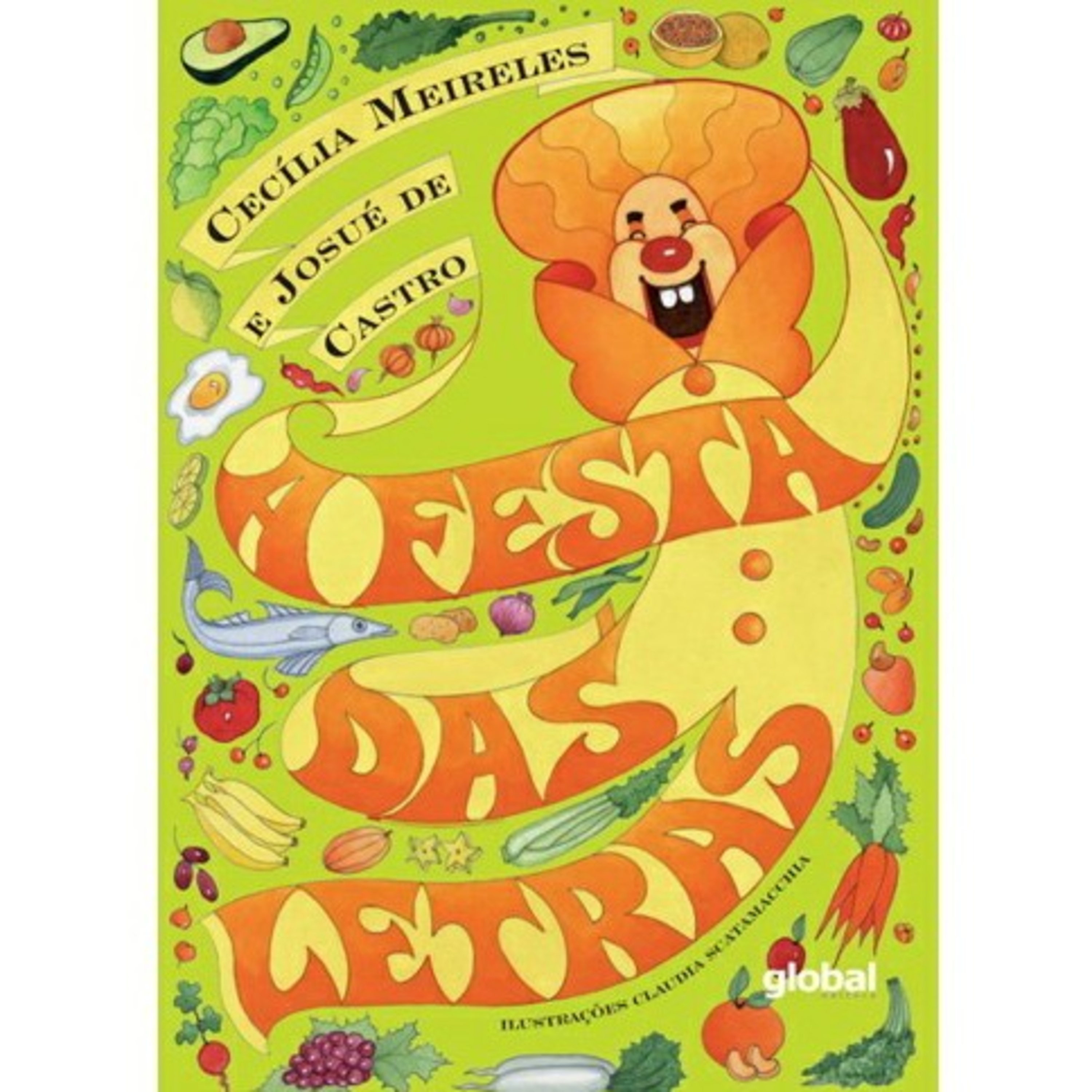 Poesia infantil sobre alimentos, com a letra "C", extraída do livro "A festa das letras"