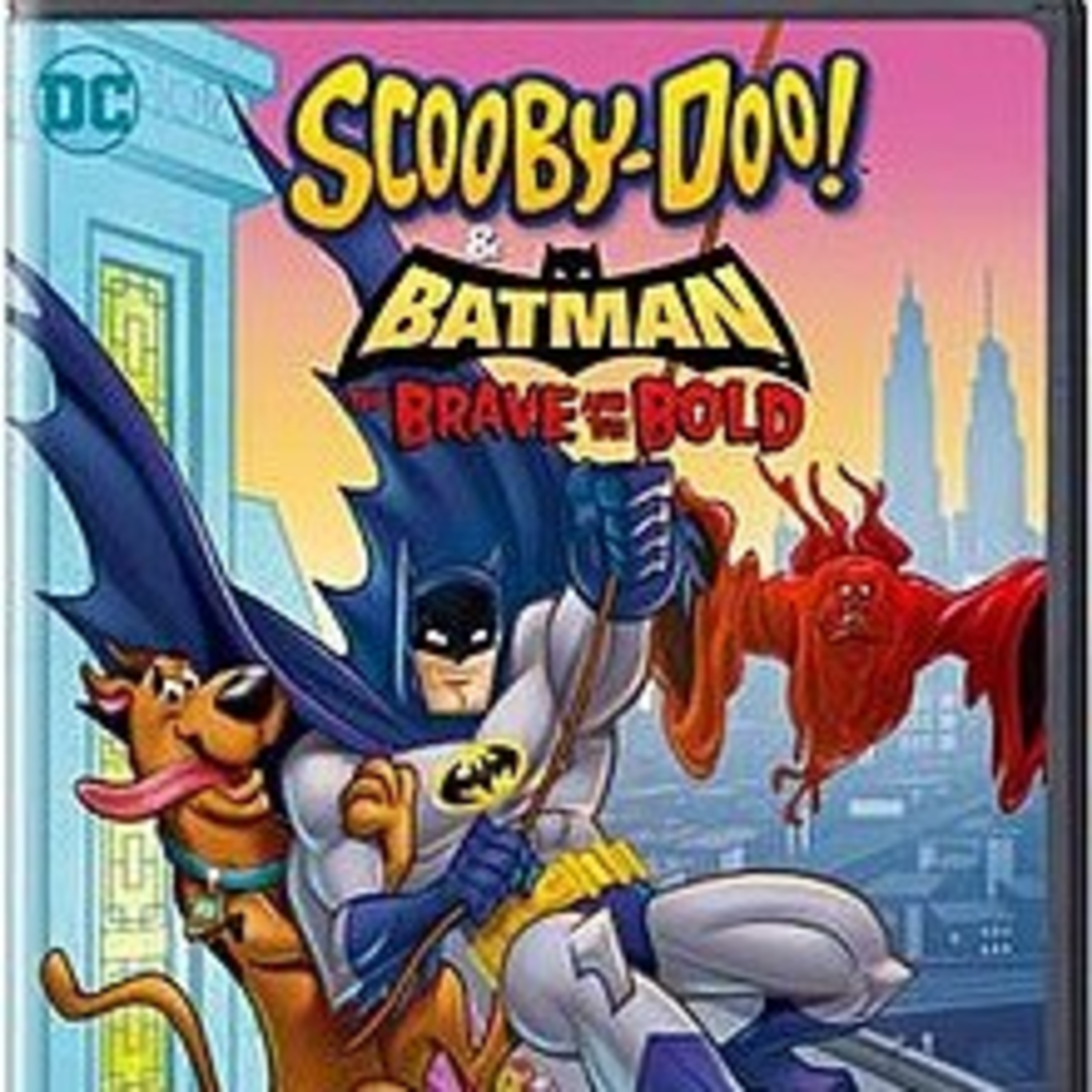 Scooby Doo meets Batman: Brave and the Bold episode artwork