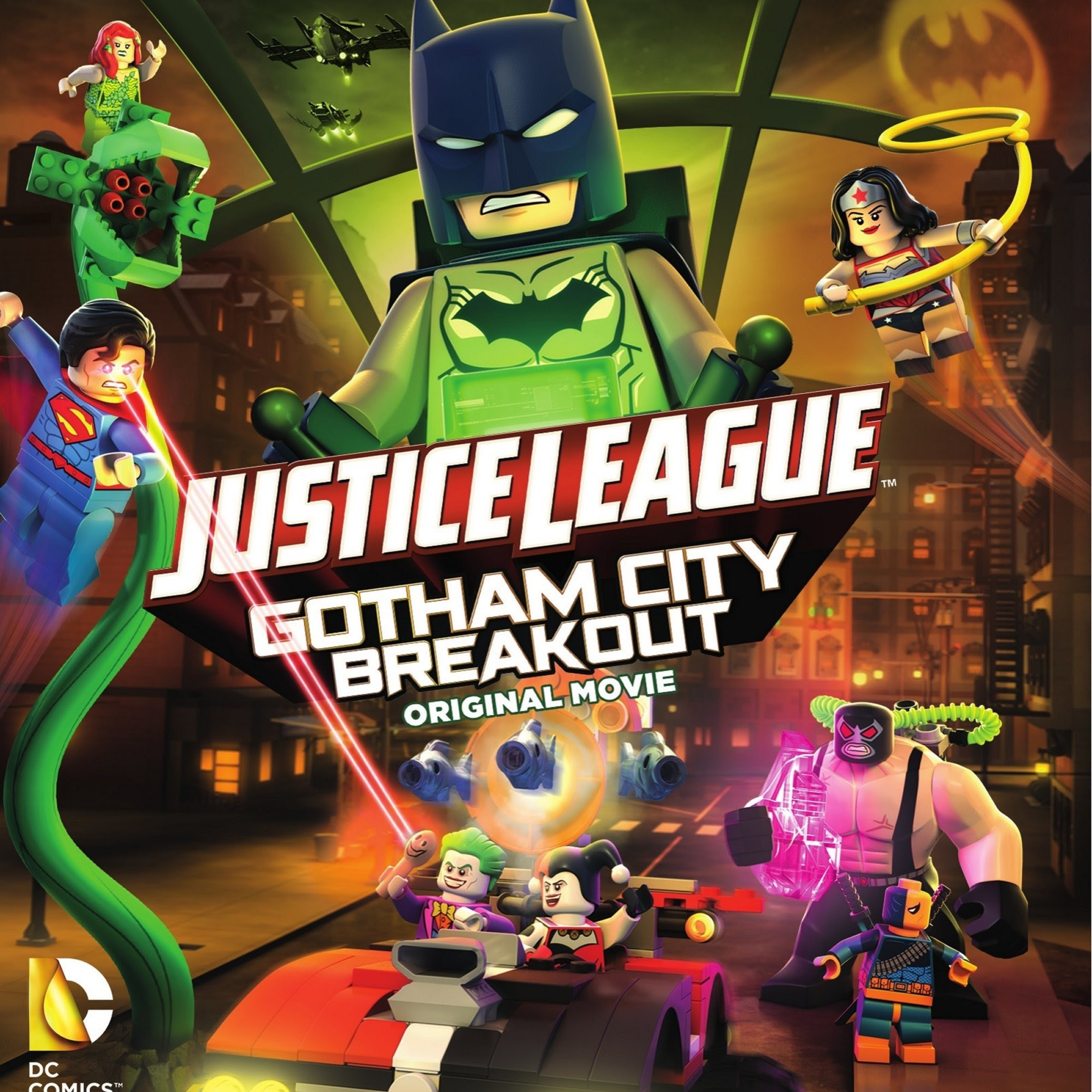 DC Lego Gotham City Breakout episode artwork