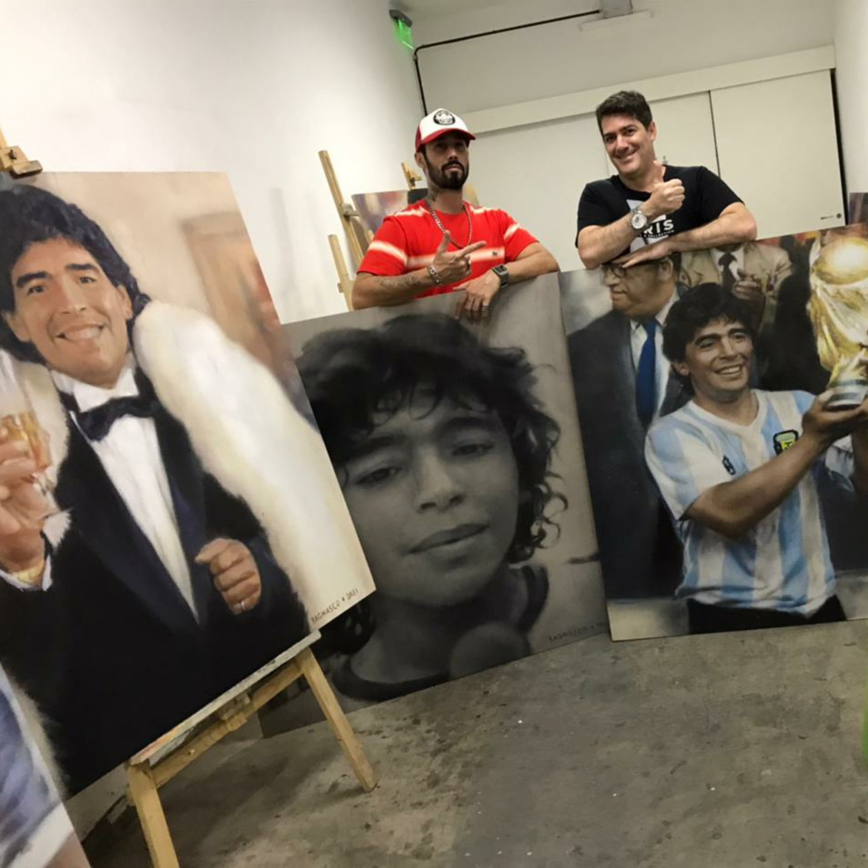 Diego Maradona 🔟 ⚽ 🏆 🇦🇷 💫 by Maxi Bagnasco 🎨 🖼