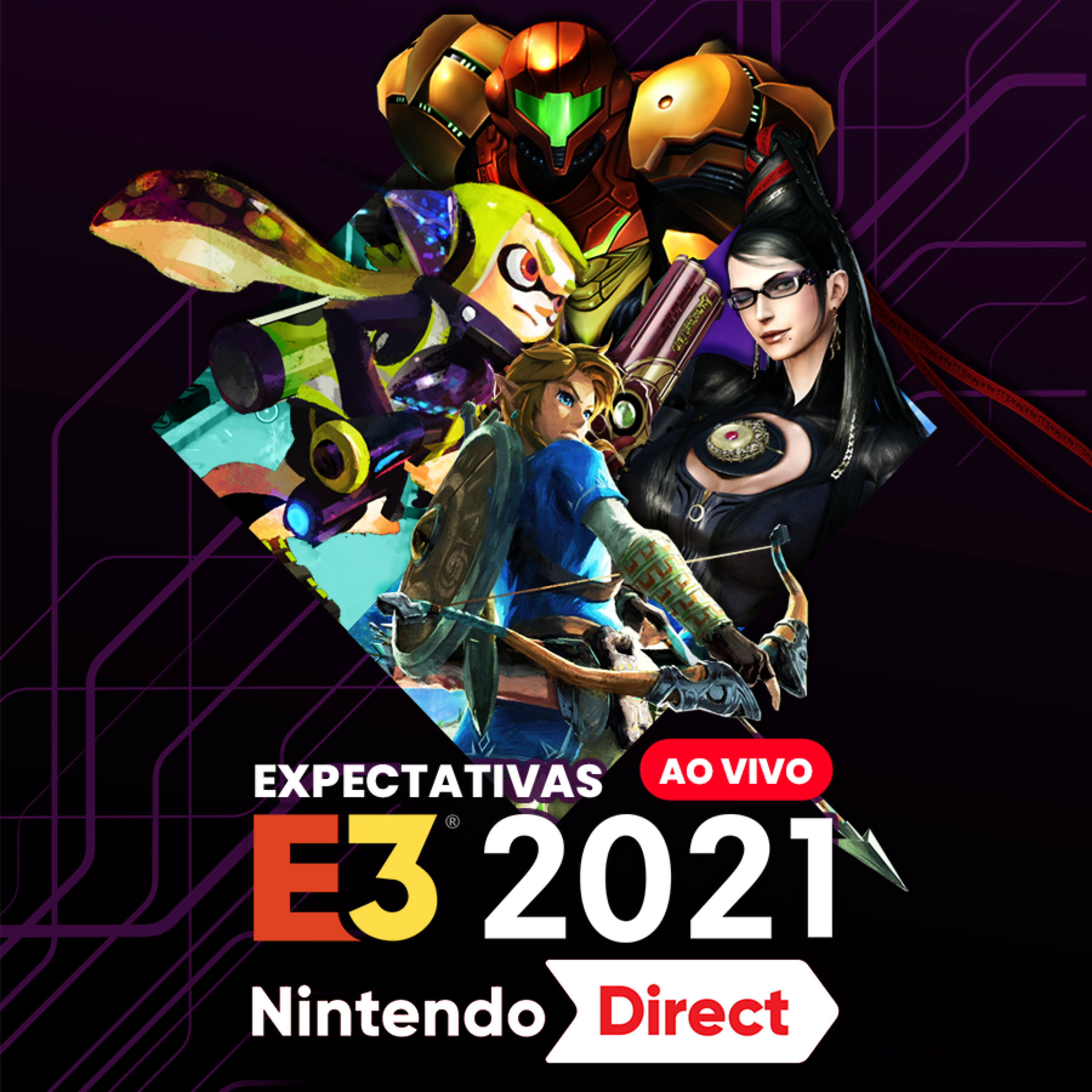 LIVE Expectativas para o NINTENDO DIRECT da E3 2021 (ft. Canal do Colvara) episode artwork