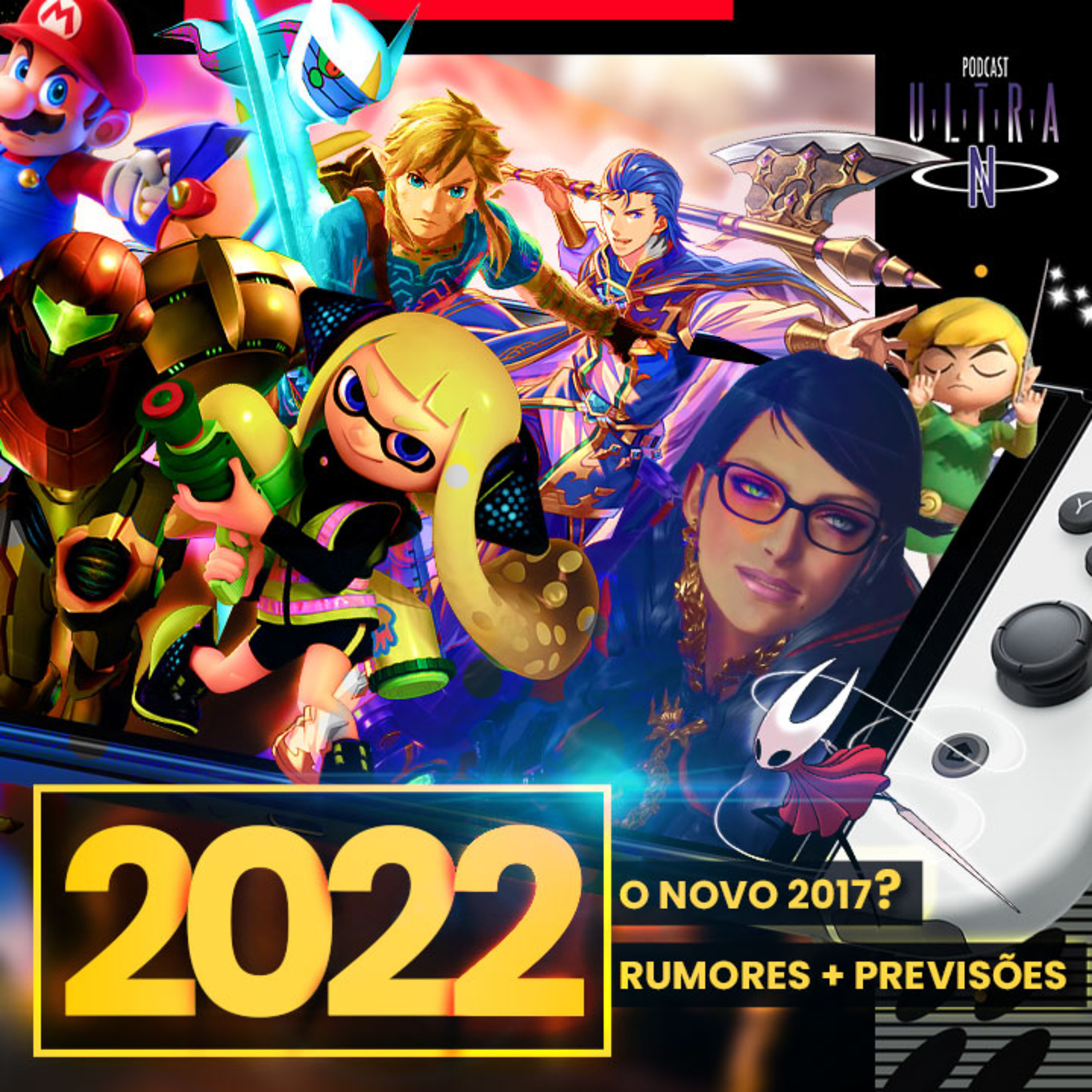 Ultra N #44 Nintendo Switch em 2022: RUMORES e PREVISÕES para o ano novo episode artwork