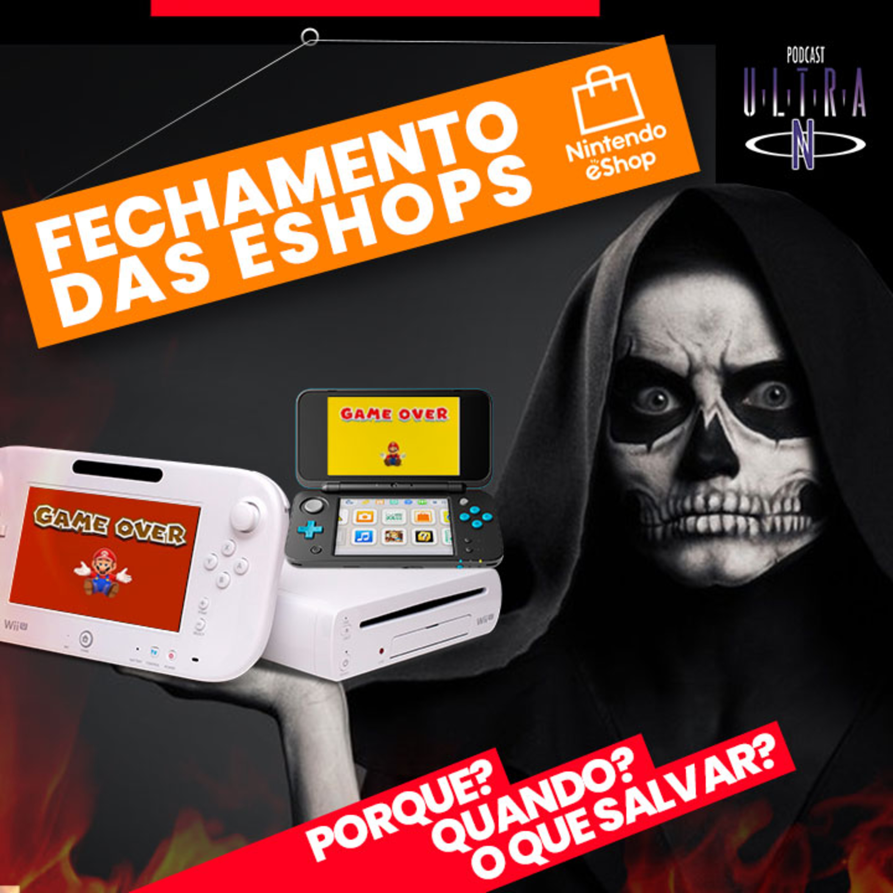 Ultra N #48 Fechamento das eShop's do Wii U e Nintendo 3DS: Jogos que você não deve deixar MORRER! episode artwork