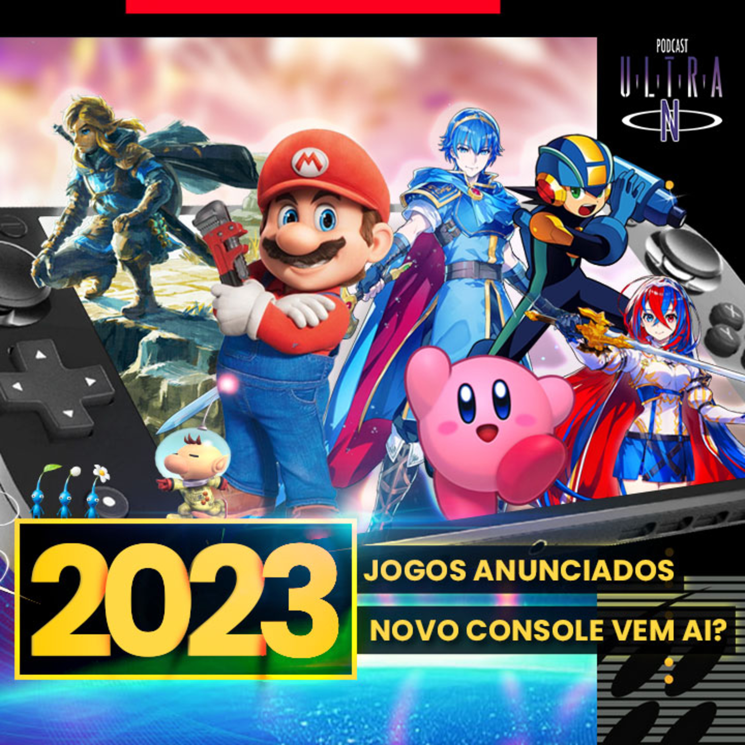 #66 Nintendo Switch em 2023: RUMORES e PREVISÕES para o ano novo (ft. Digplay) | Podcast Nintendo episode artwork