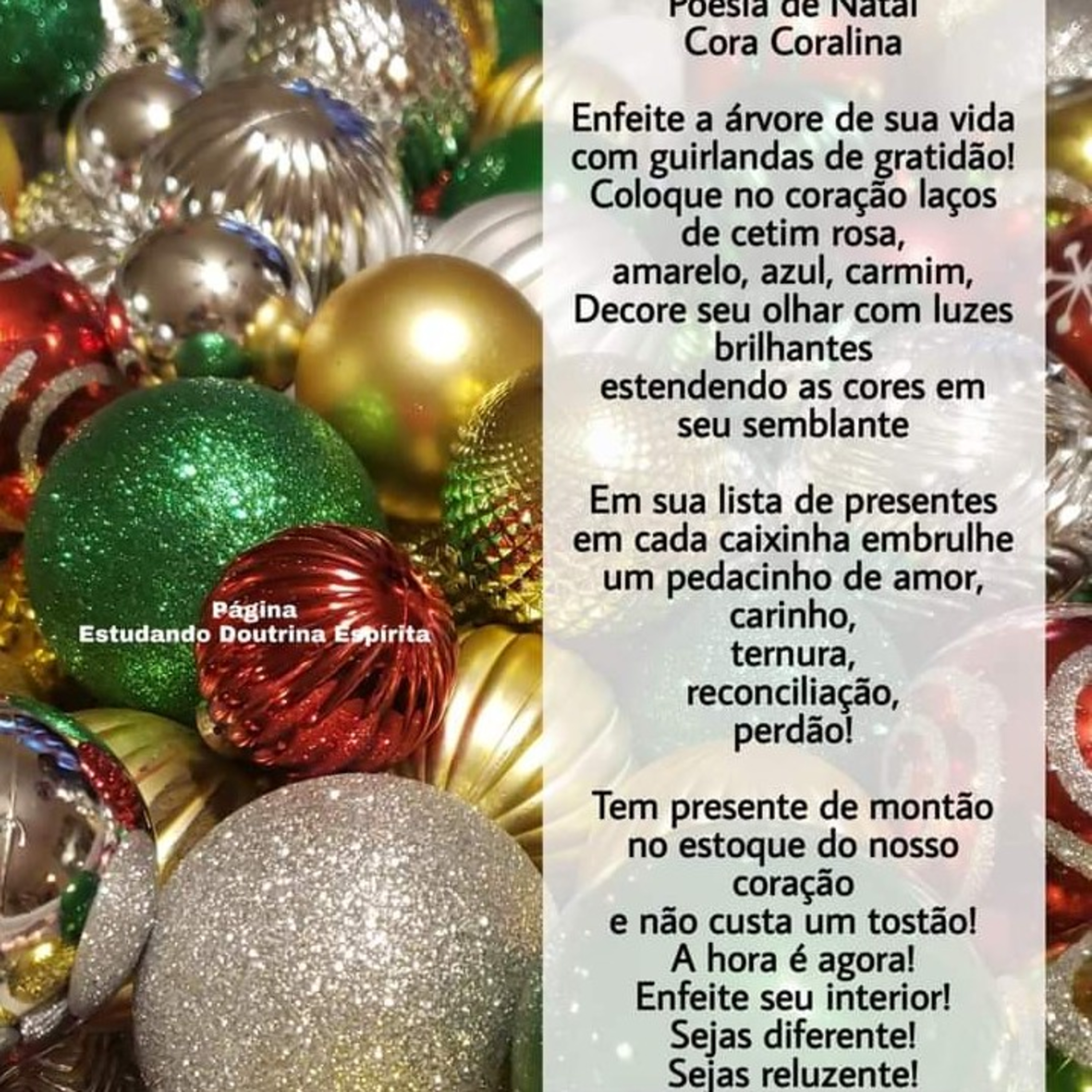 Poesia de Natal- Cora Coralina