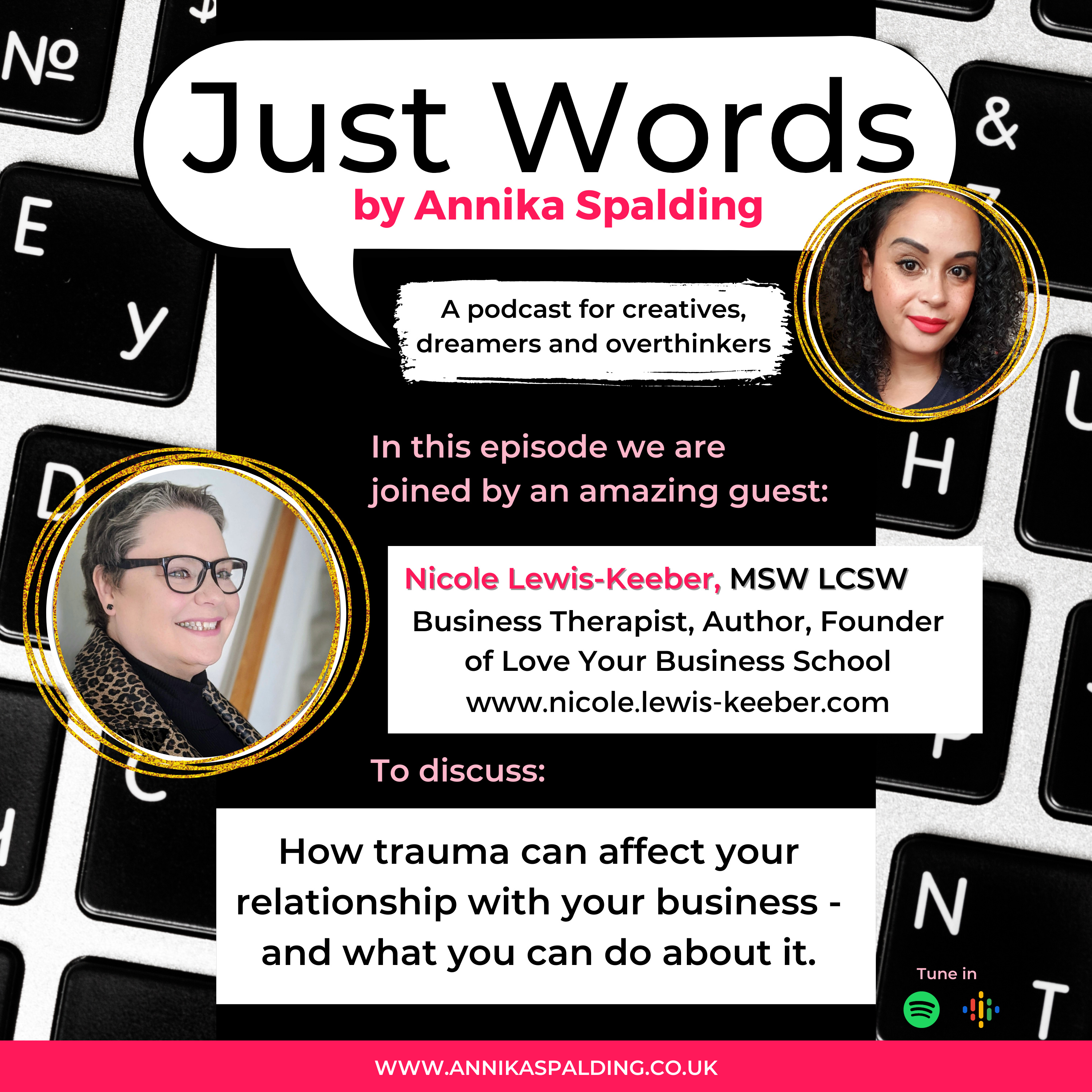 Just Words By Annika Spalding