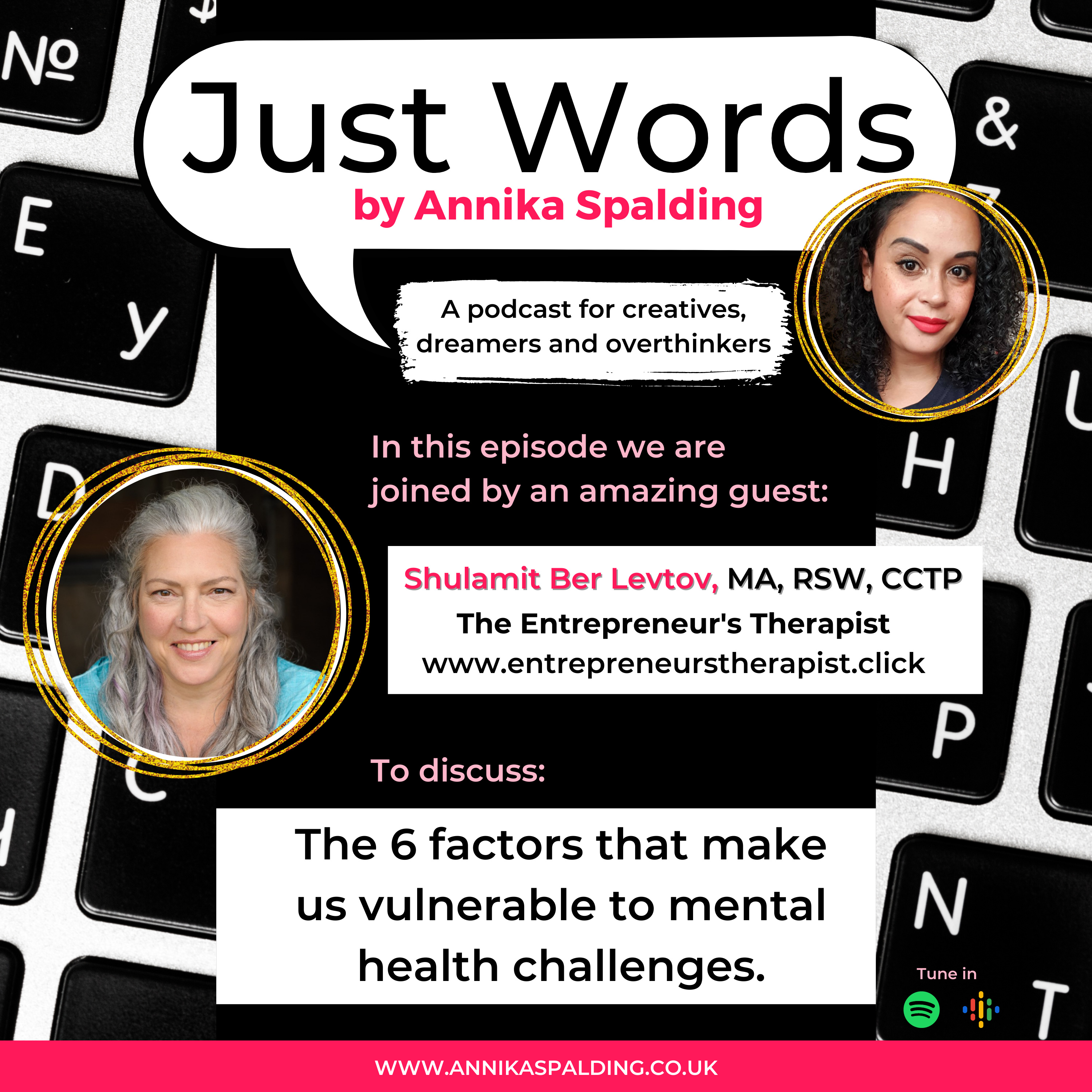 Just Words By Annika Spalding
