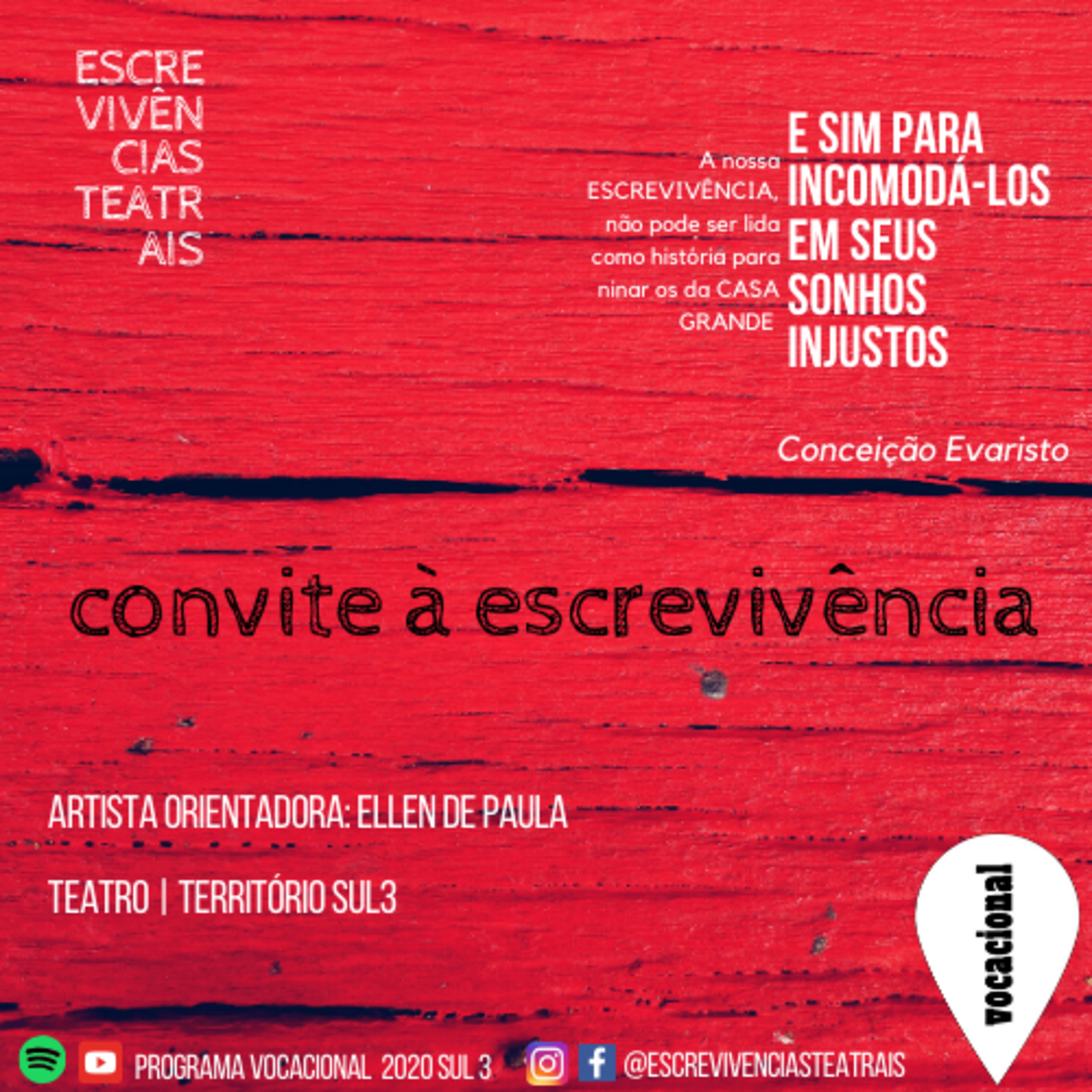 Programa Vocacional 2020 Sul 3