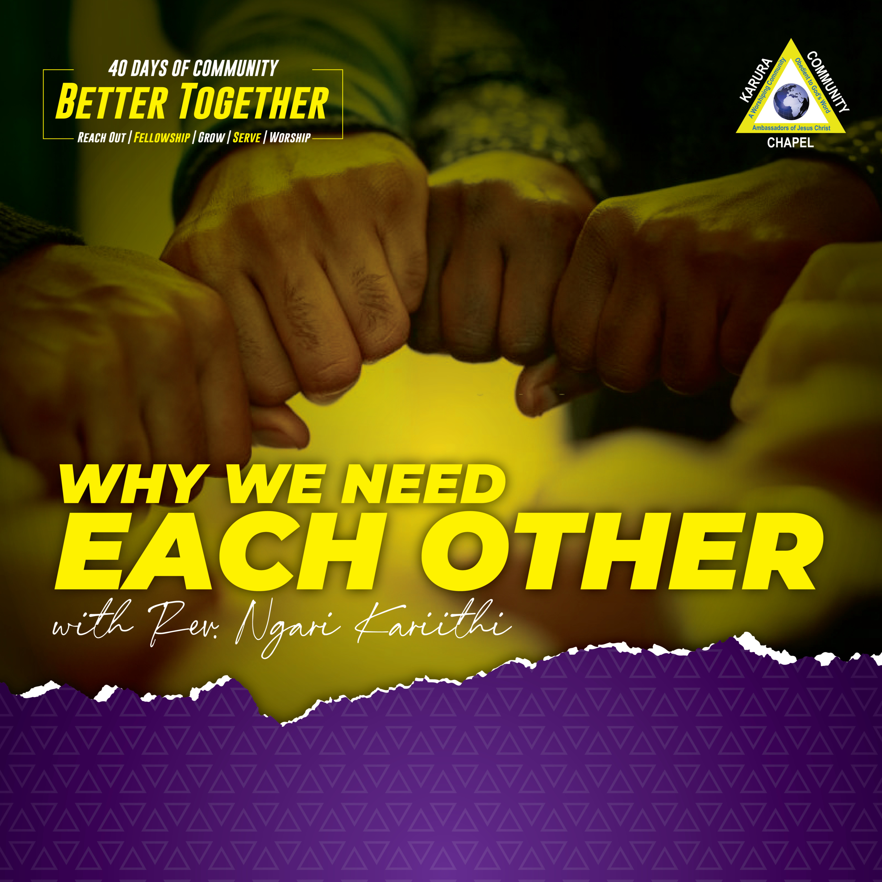Better Together - Sermon 02: Why We Need Each Other episode artwork