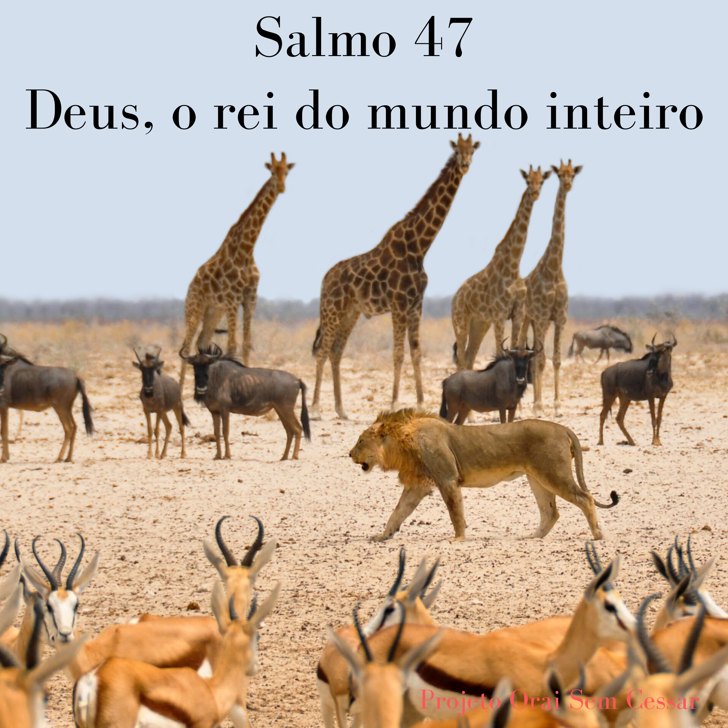 Salmo 47 Louvando a Deus porque ele o rei do mundo inteiro e está conosco episode artwork
